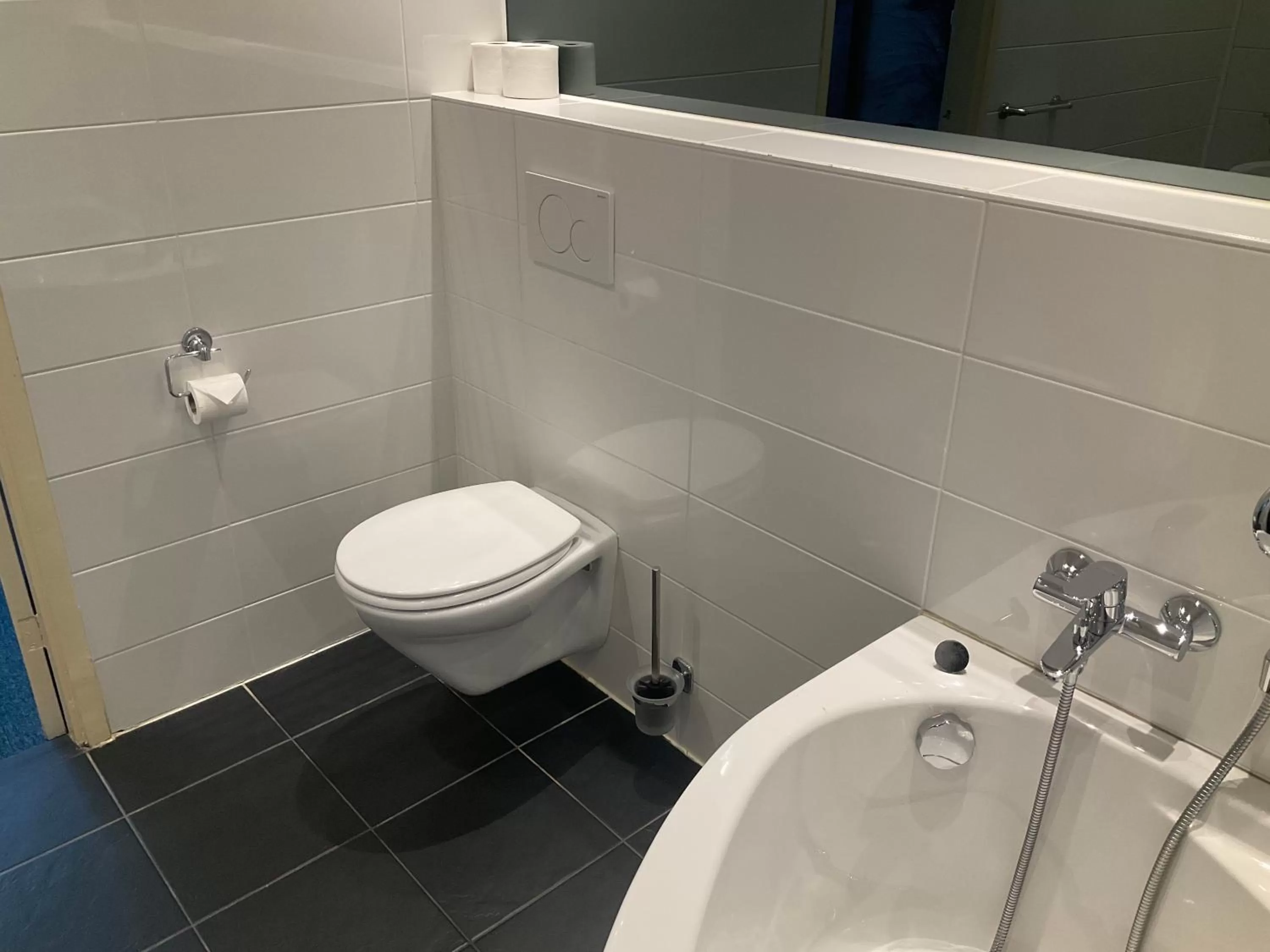 Toilet in Hotel Poseidon