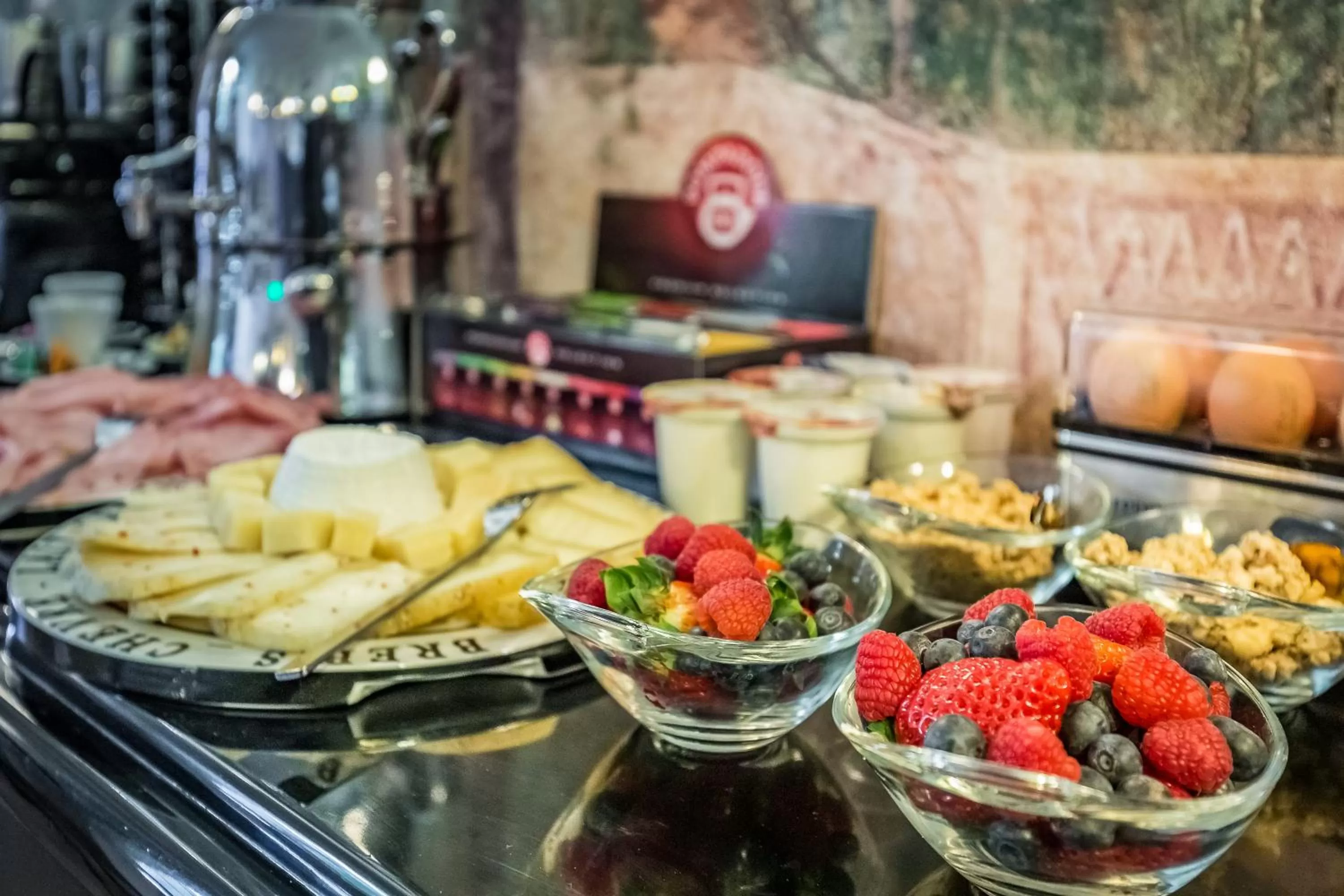 Buffet breakfast in Arte' Boutique Hotel