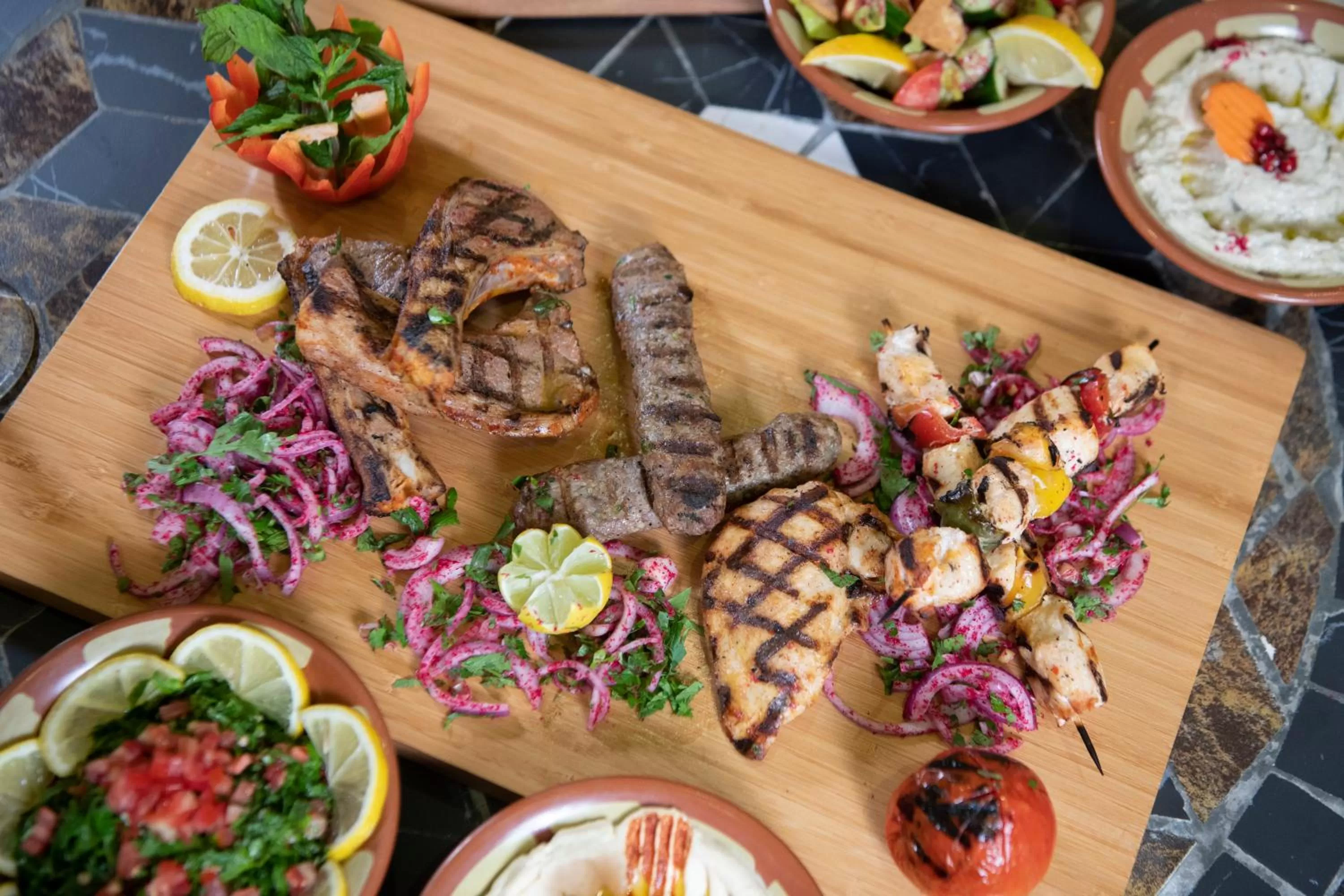 Food close-up in Radisson Blu Resort Jizan