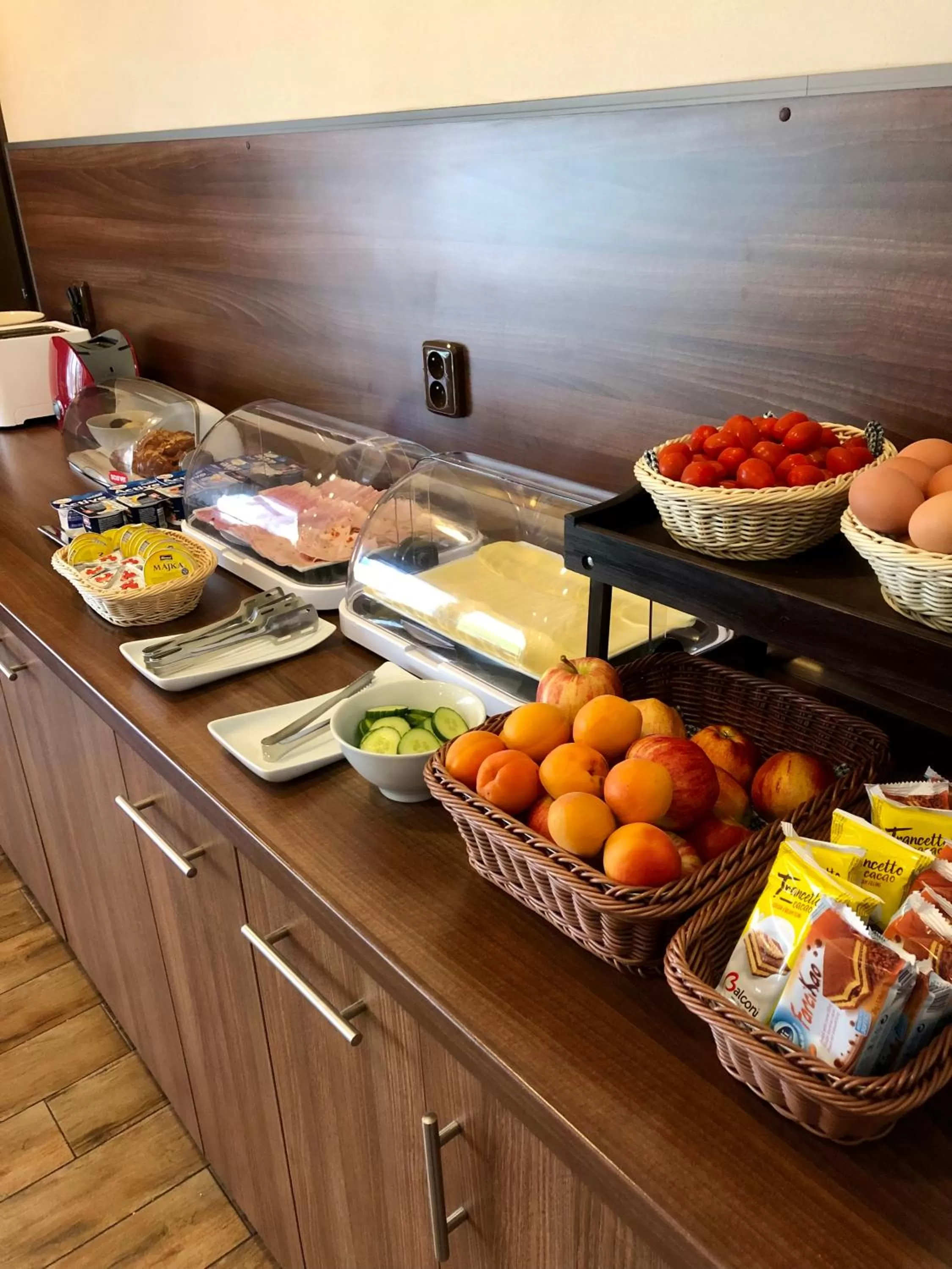 Buffet breakfast, Food in Hotel Sport Mlada Boleslav