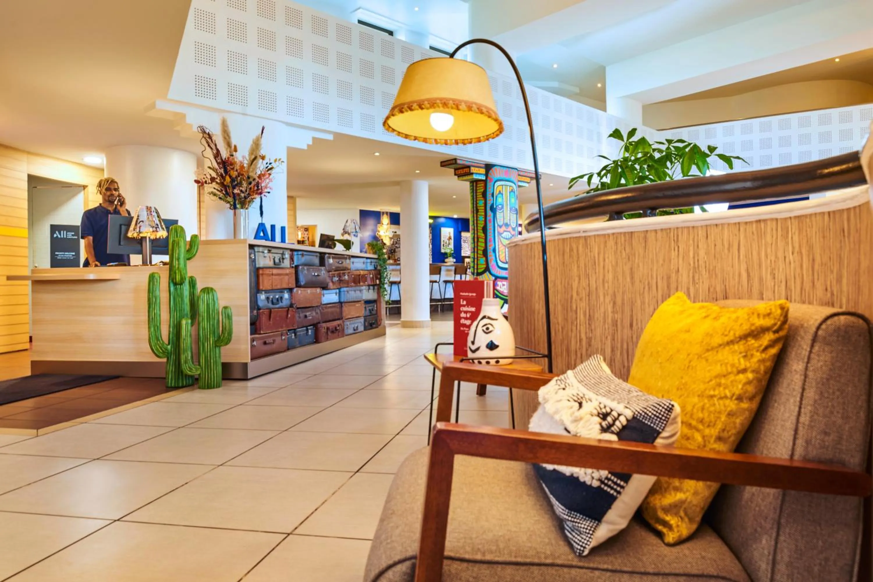 Lobby or reception in ibis Paris La Villette Cité des Sciences 19ème