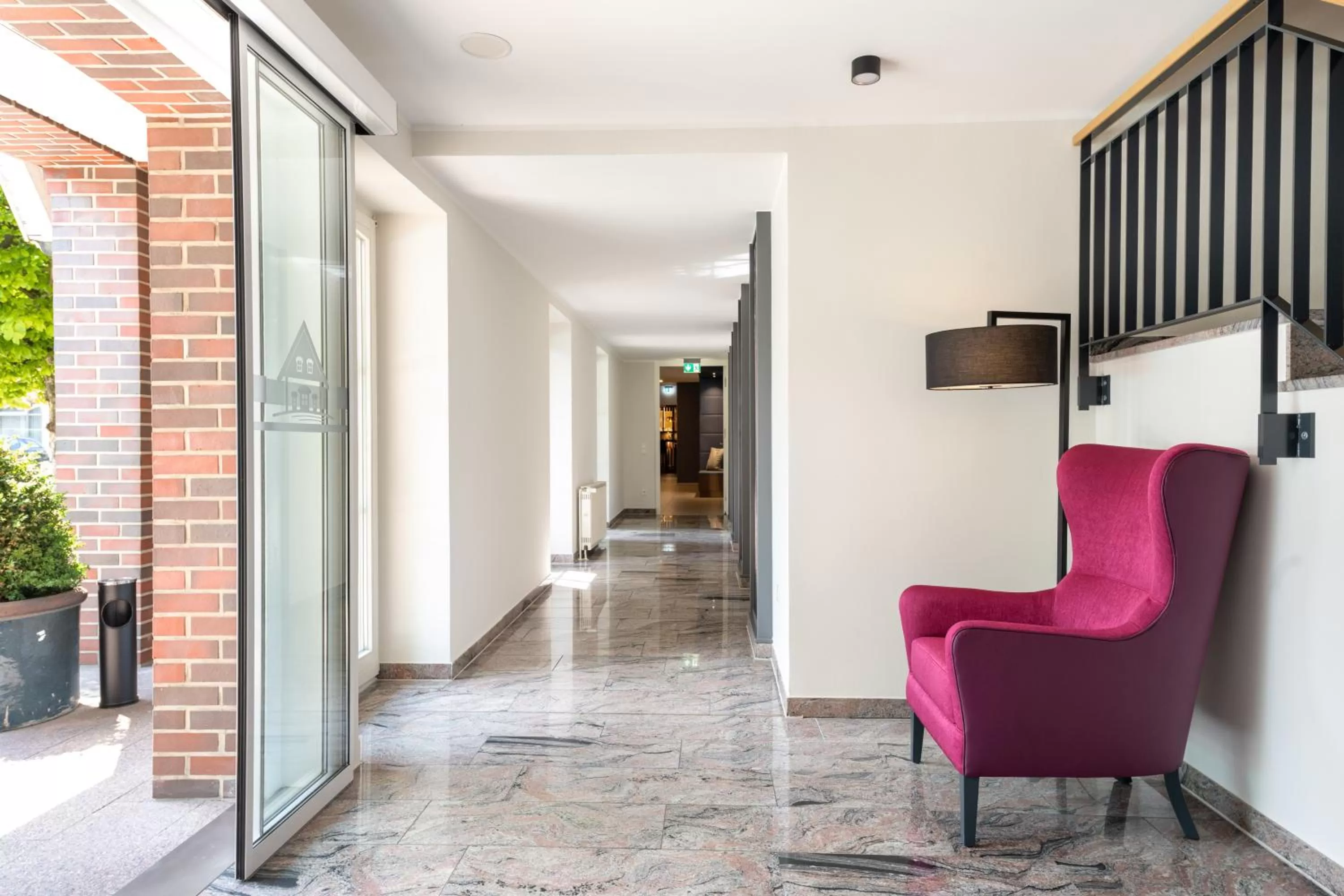 Lobby or reception in Hotel Rheinischer Hof