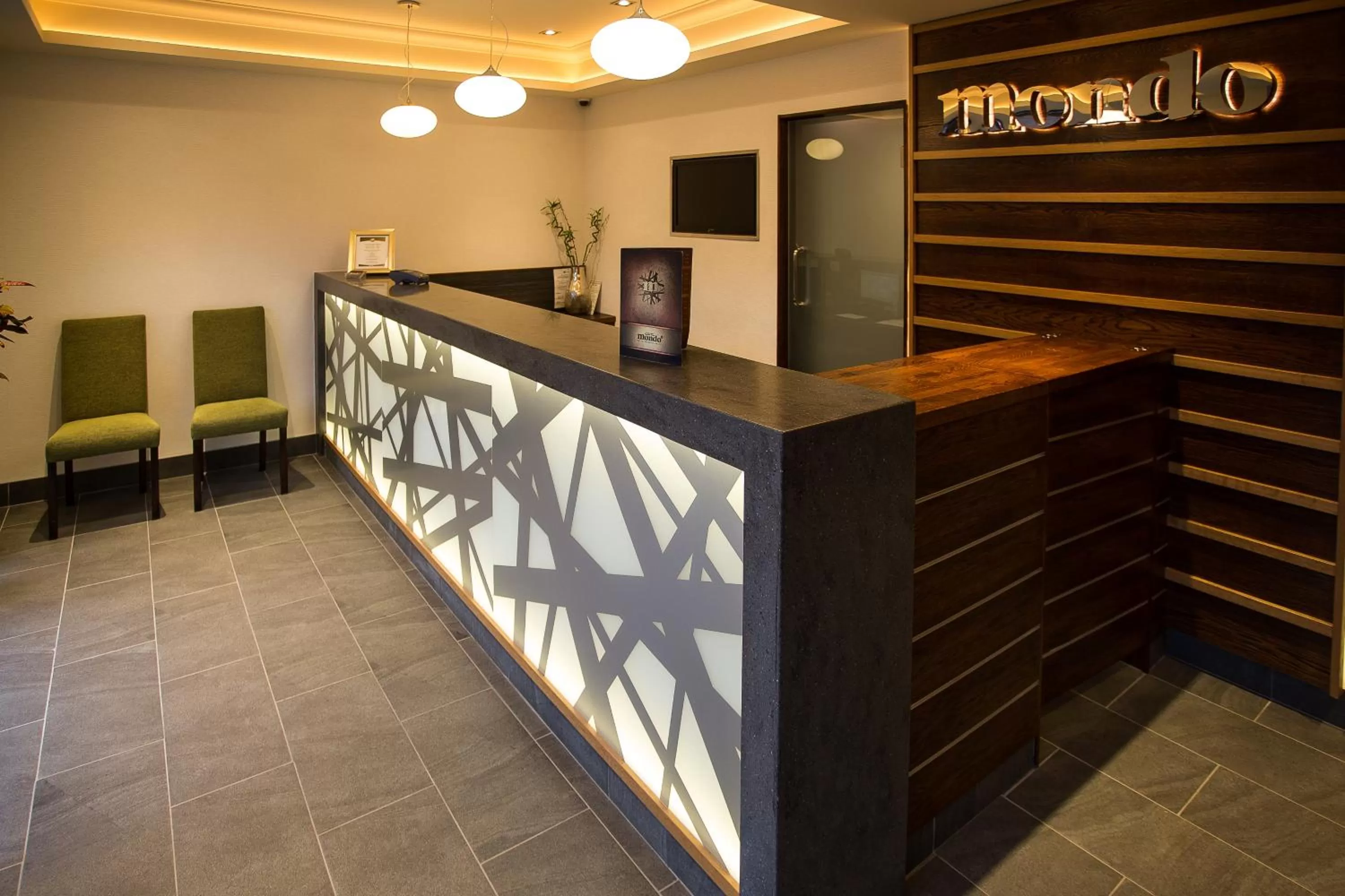 Lobby or reception in Mondo Hotel