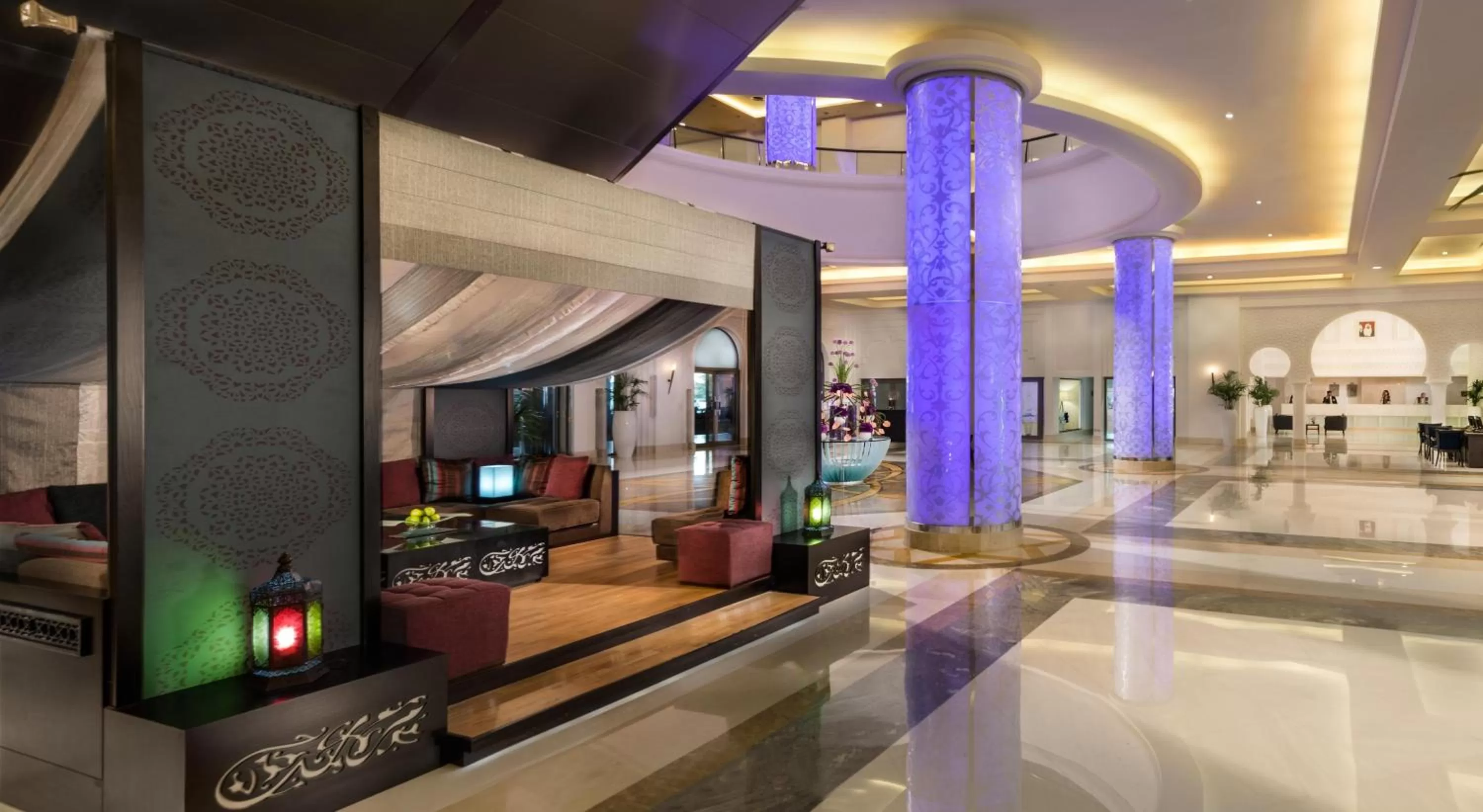 Lobby or reception in Bahi Ajman Palace Hotel