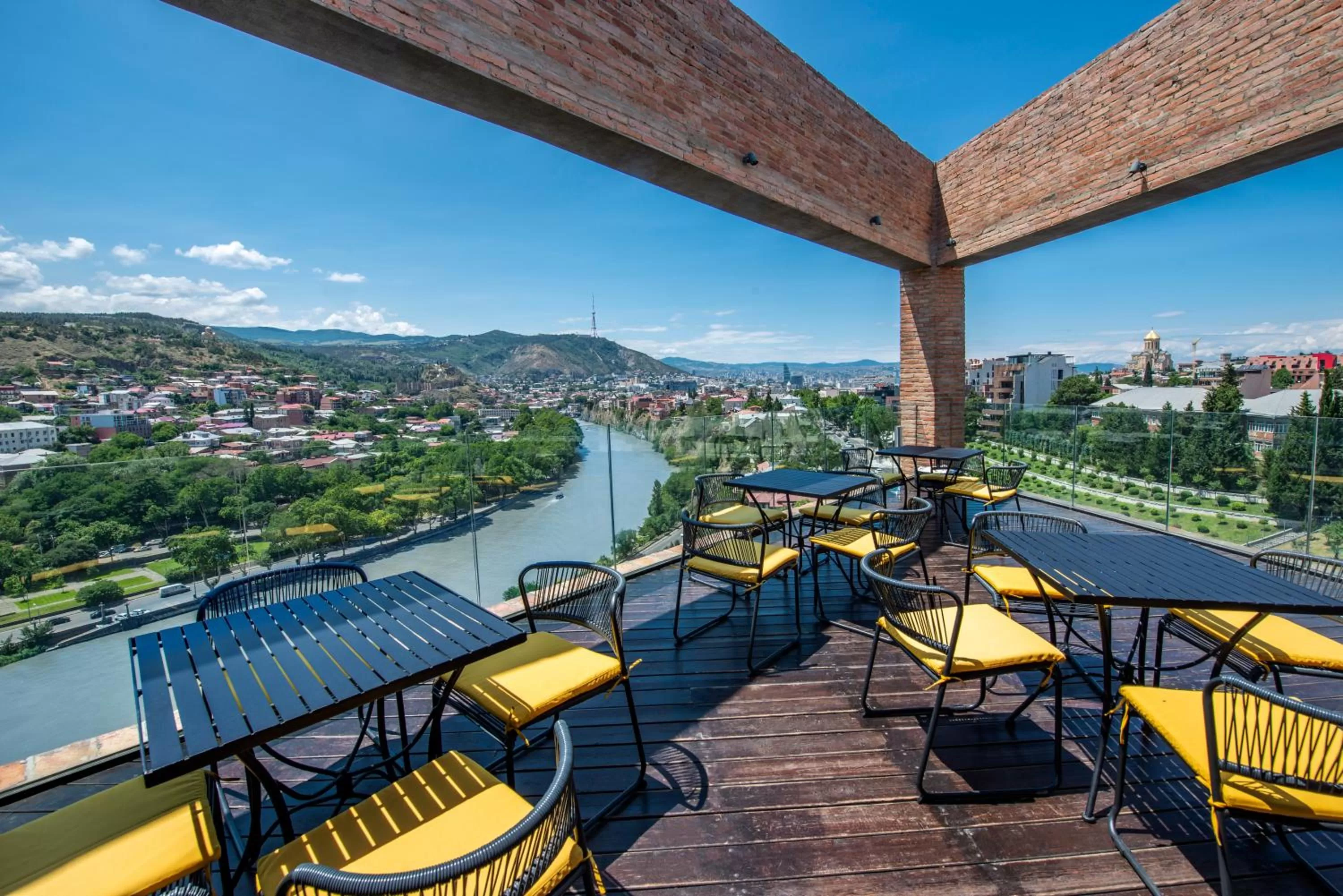 Balcony/Terrace in Golden Tulip Design Tbilisi