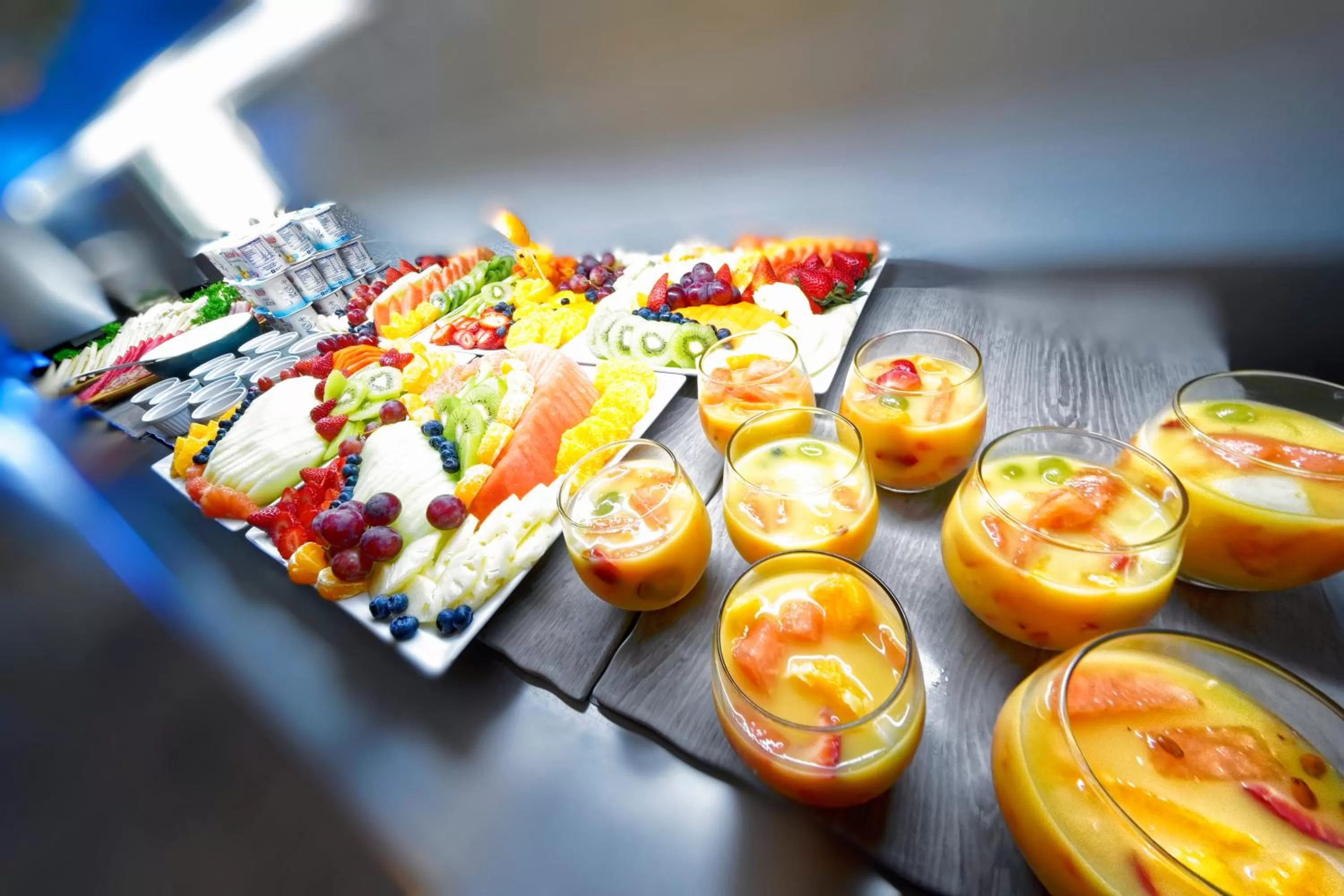 Buffet breakfast in Aqua Suites