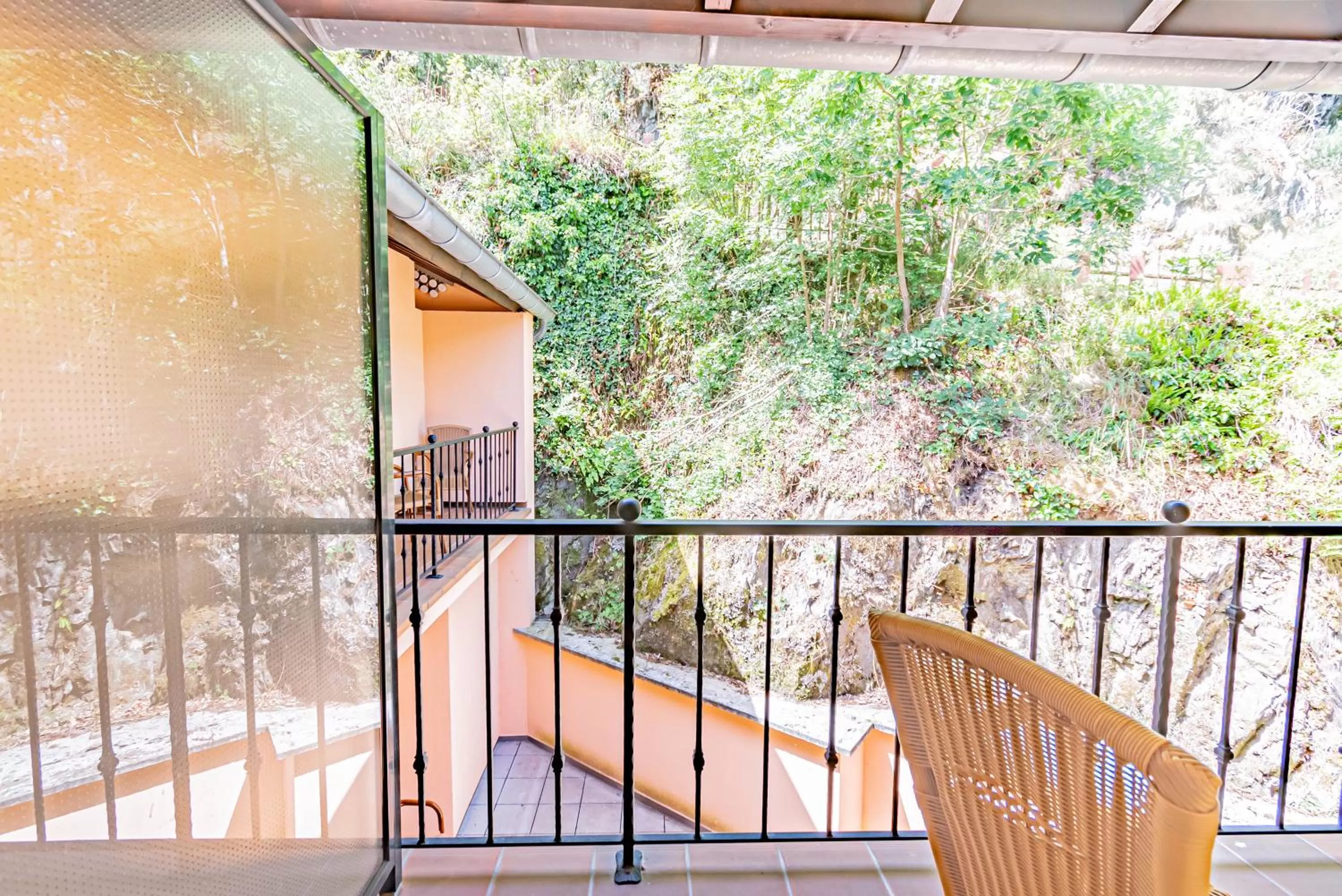 Balcony/Terrace in Hotel Le Postillon