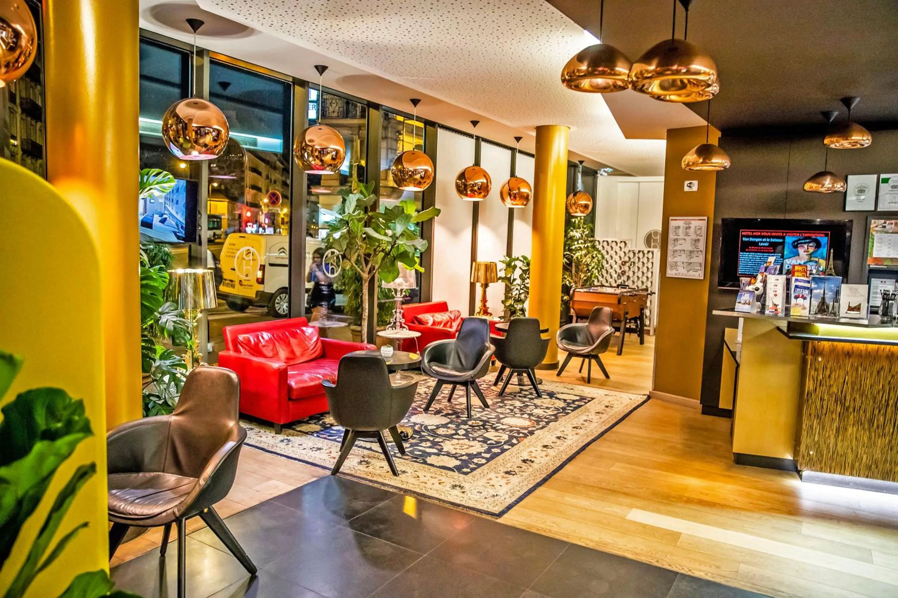 Lobby or reception in Hôtel Hor Europe