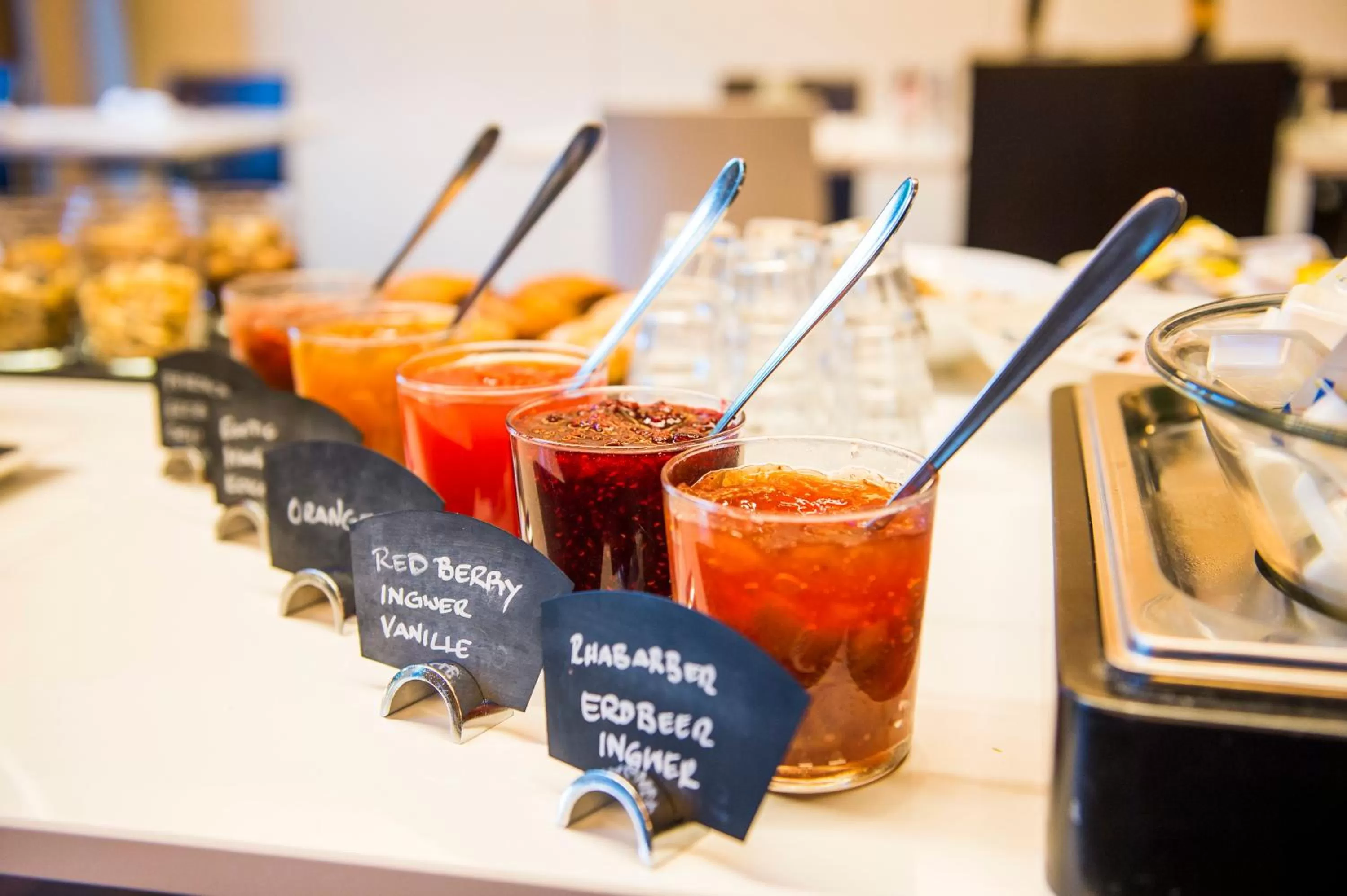 Buffet breakfast in Hotel Bauernhof - Self Check-In Hotel