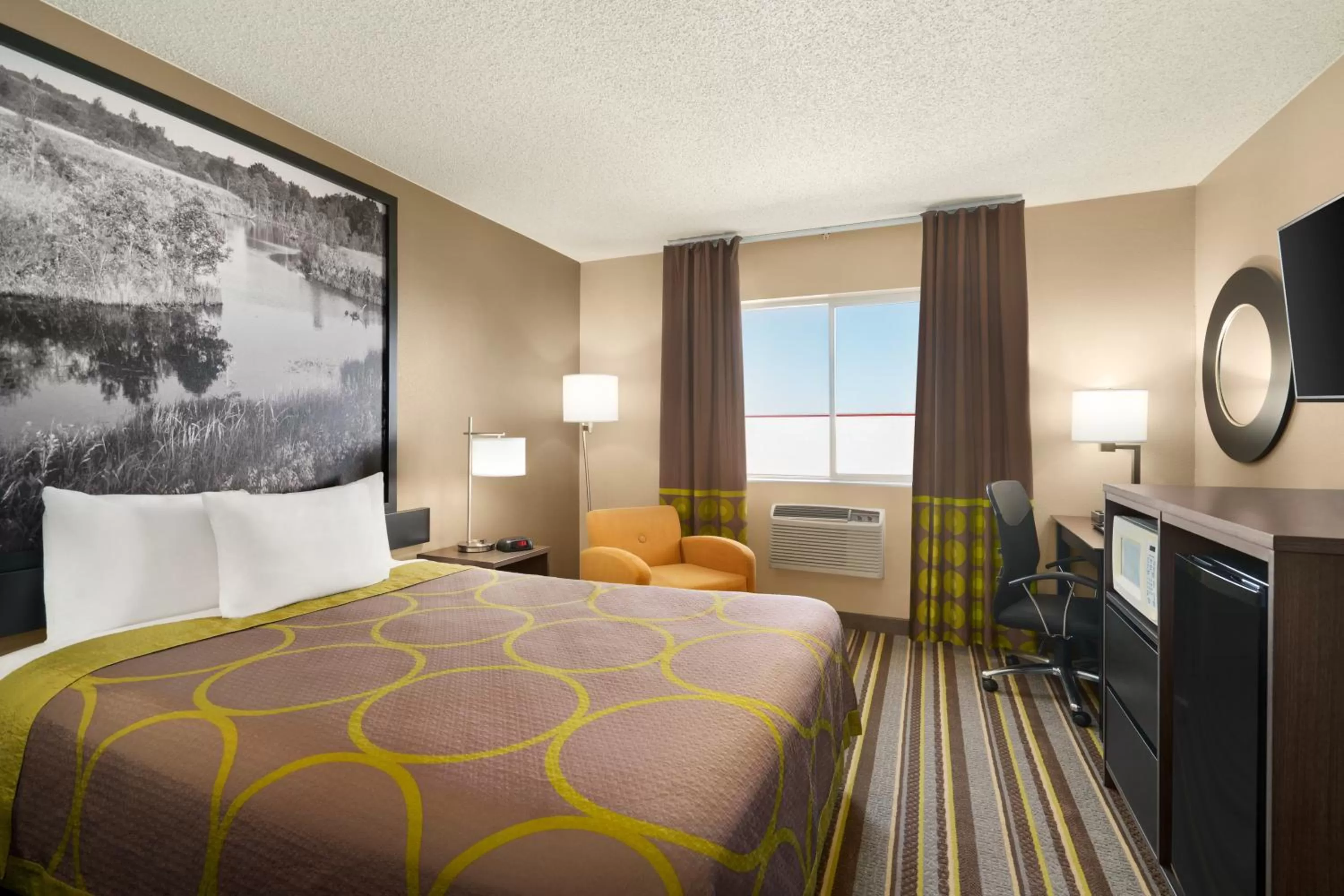 Bed in Super 8 by Wyndham Liberal KS