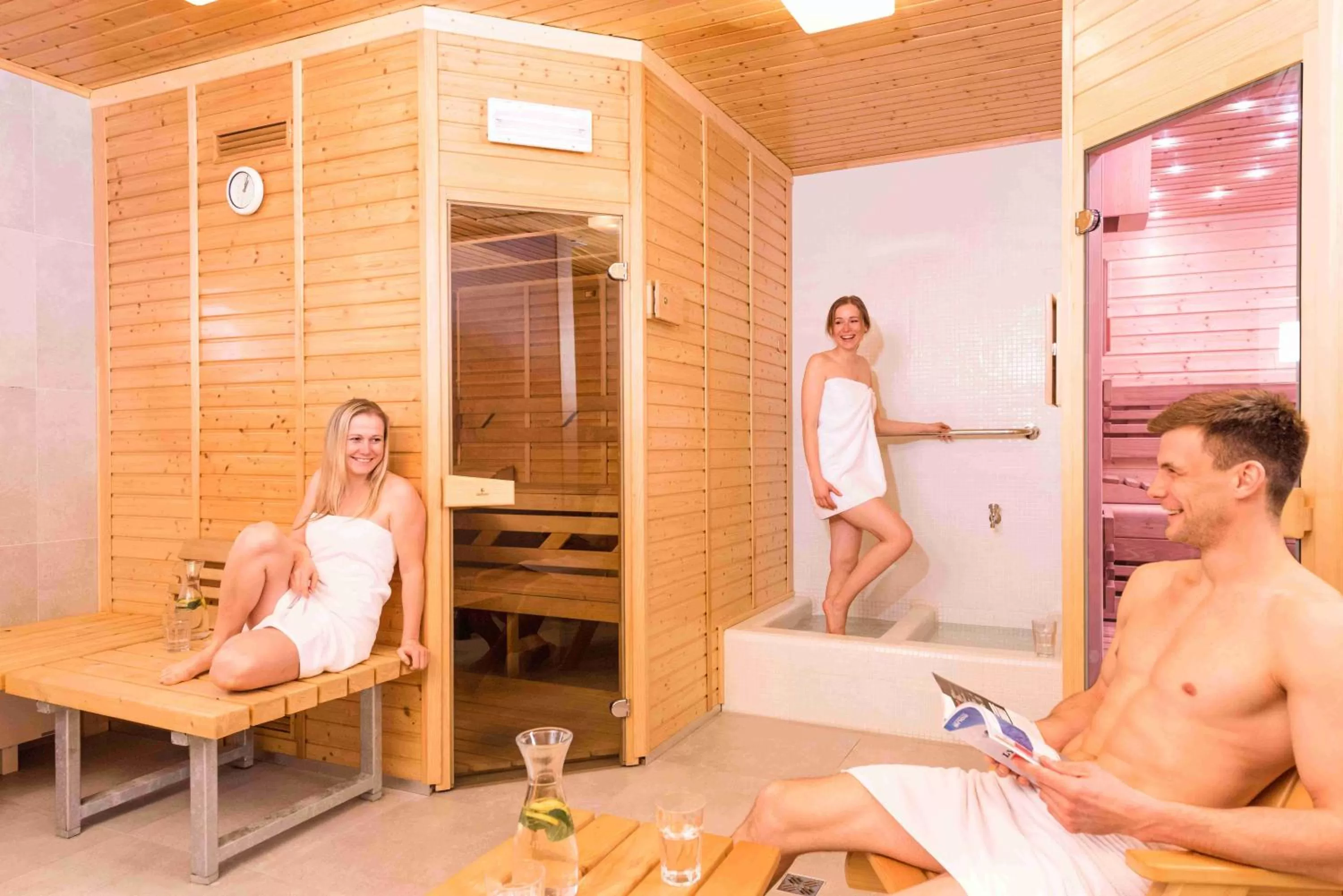 Sauna in Hotel Emeran