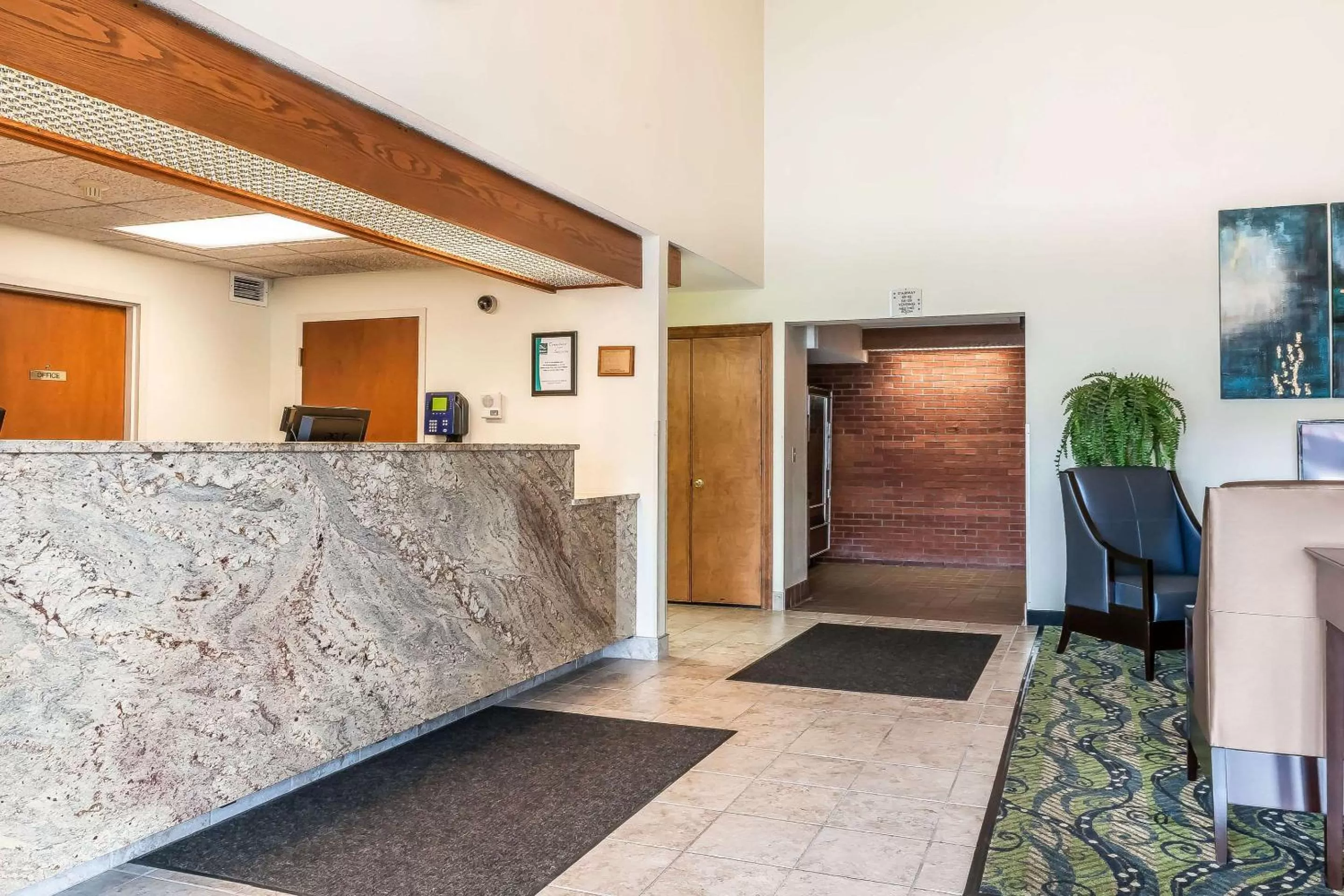 Lobby or reception in Quality Inn Jackson