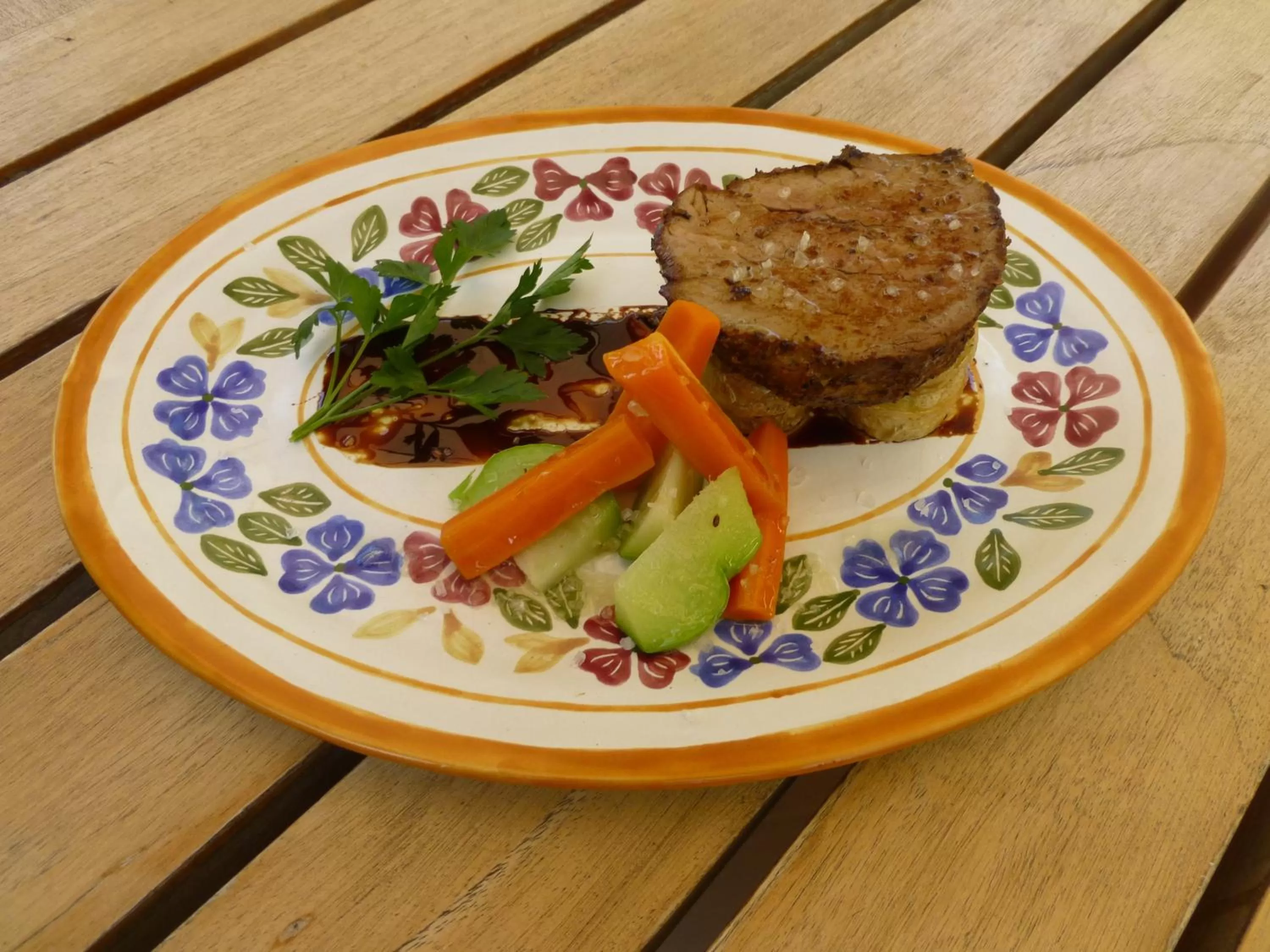 Food close-up in Hotel Rancho San Cayetano