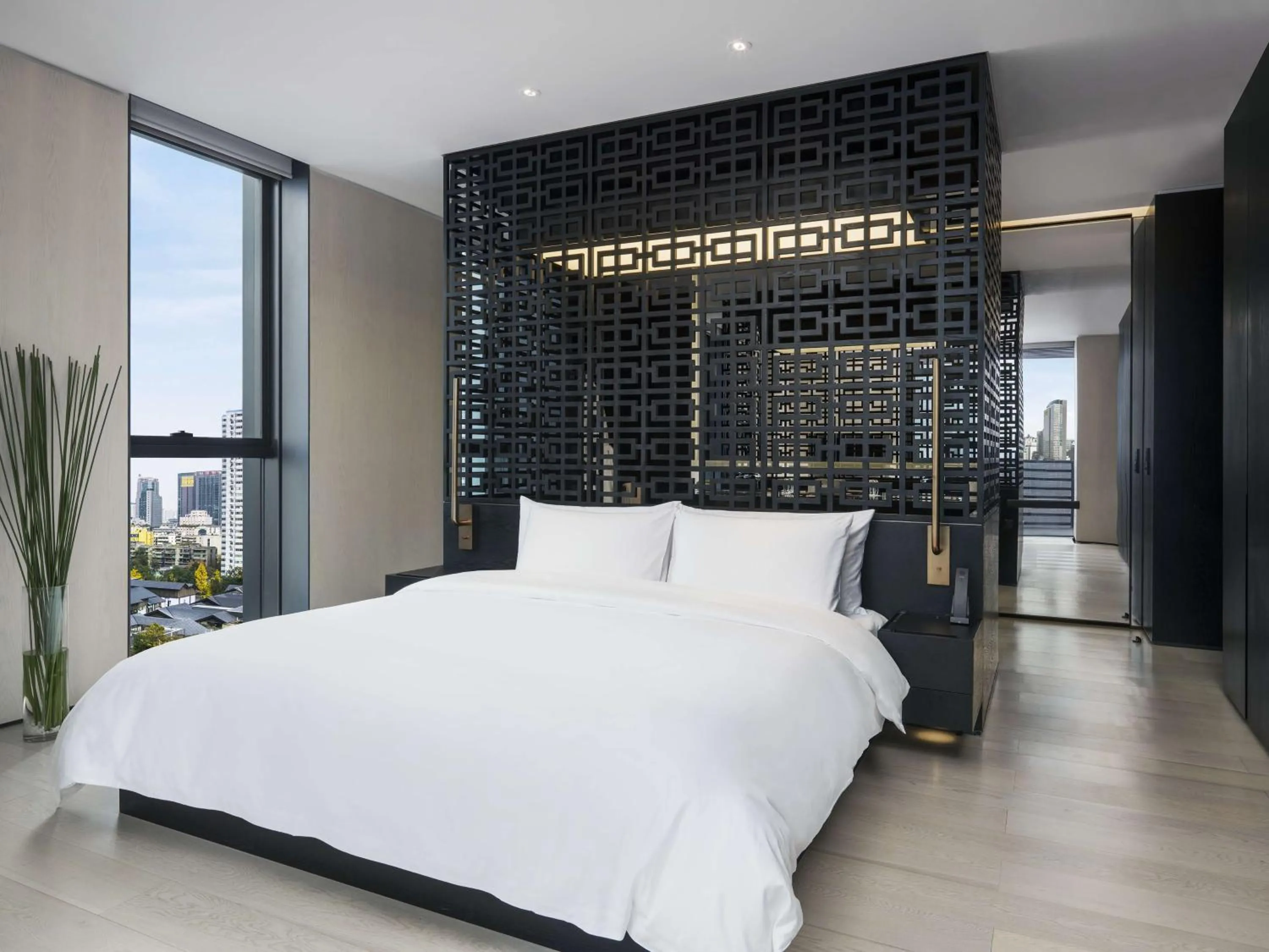 Photo of the whole room, Bed in The Temple House