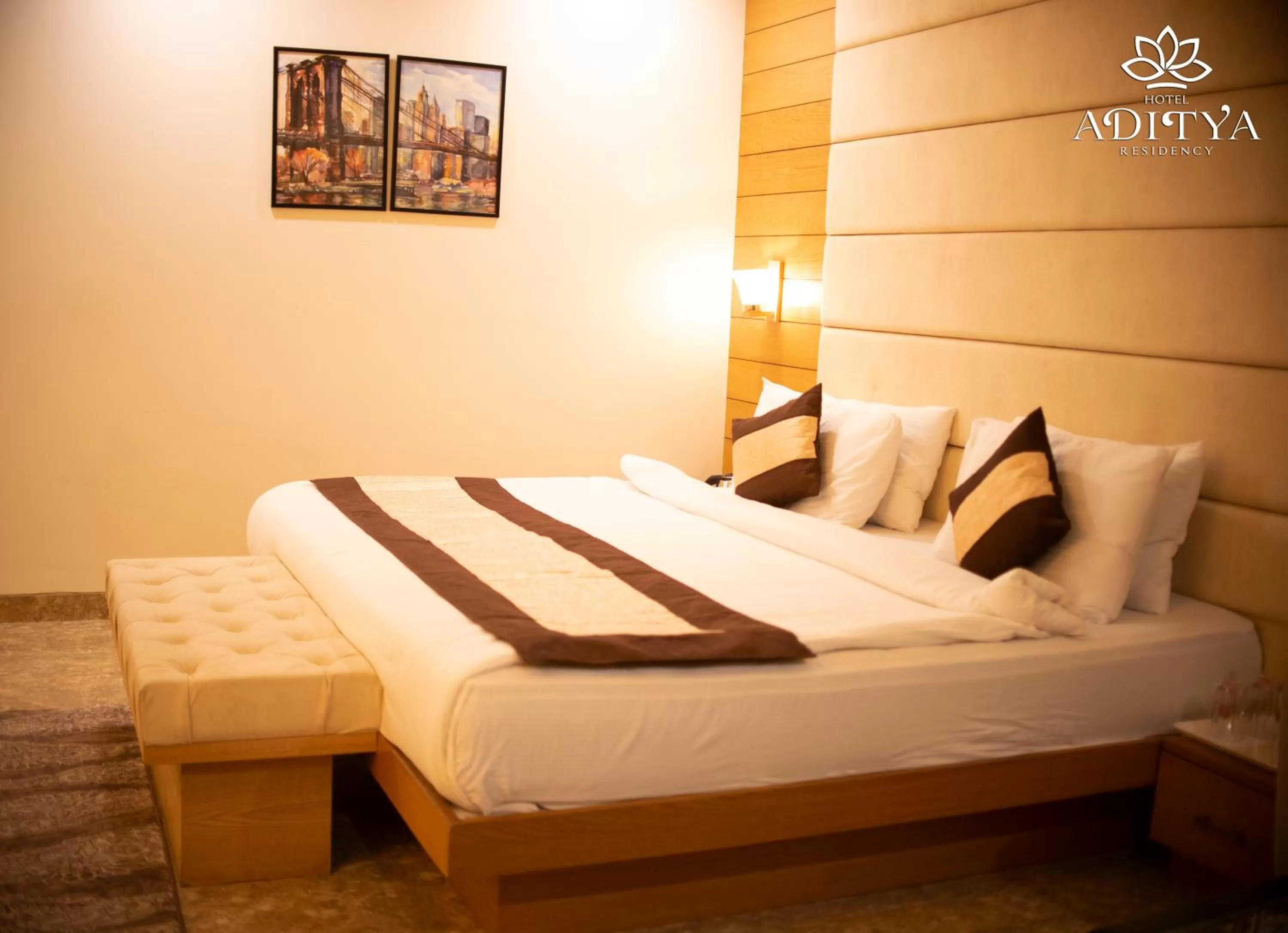 Photo of the whole room, Bed in Hotel Aditya Residency