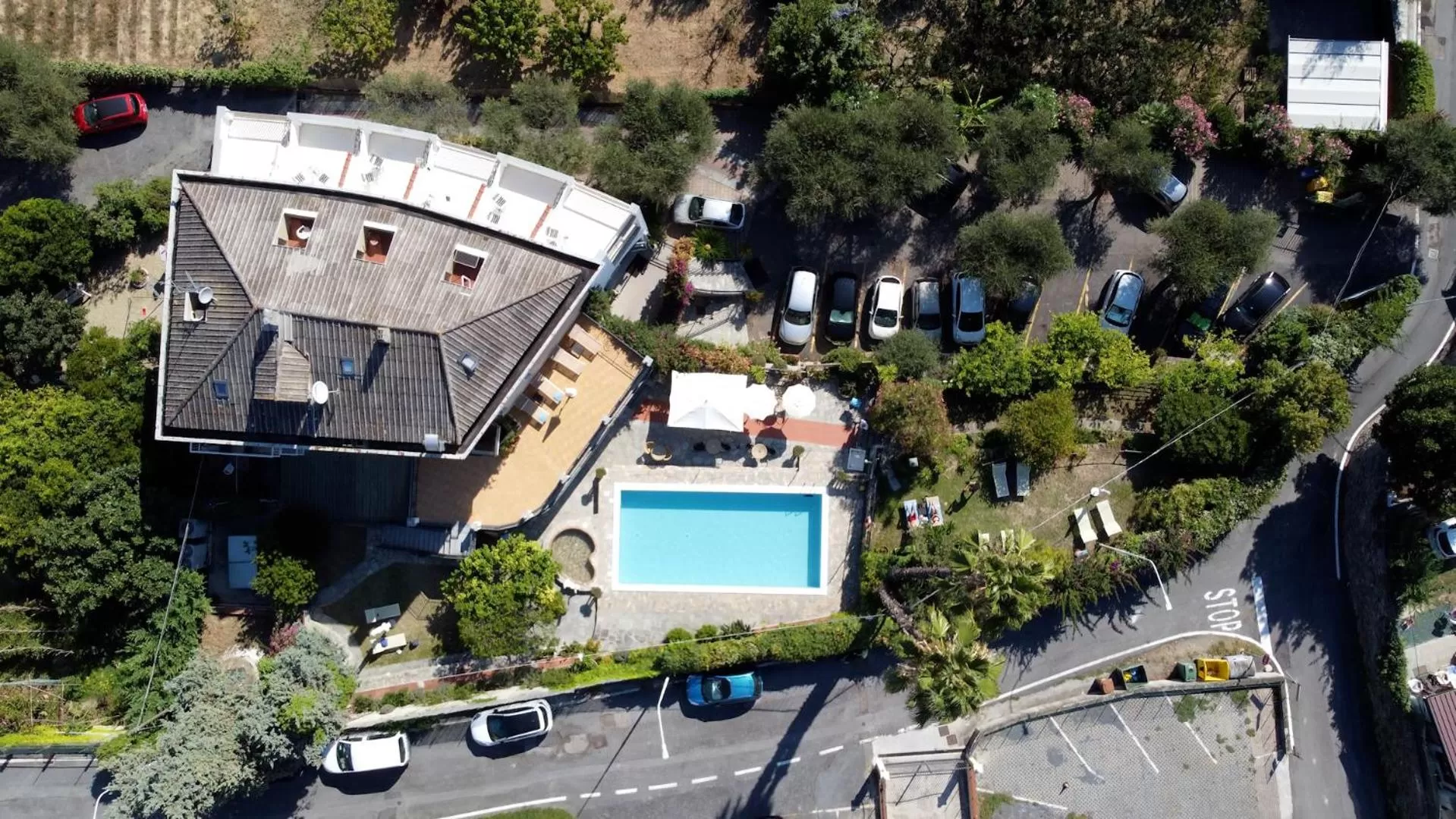 Garden in Hotel Bellavista