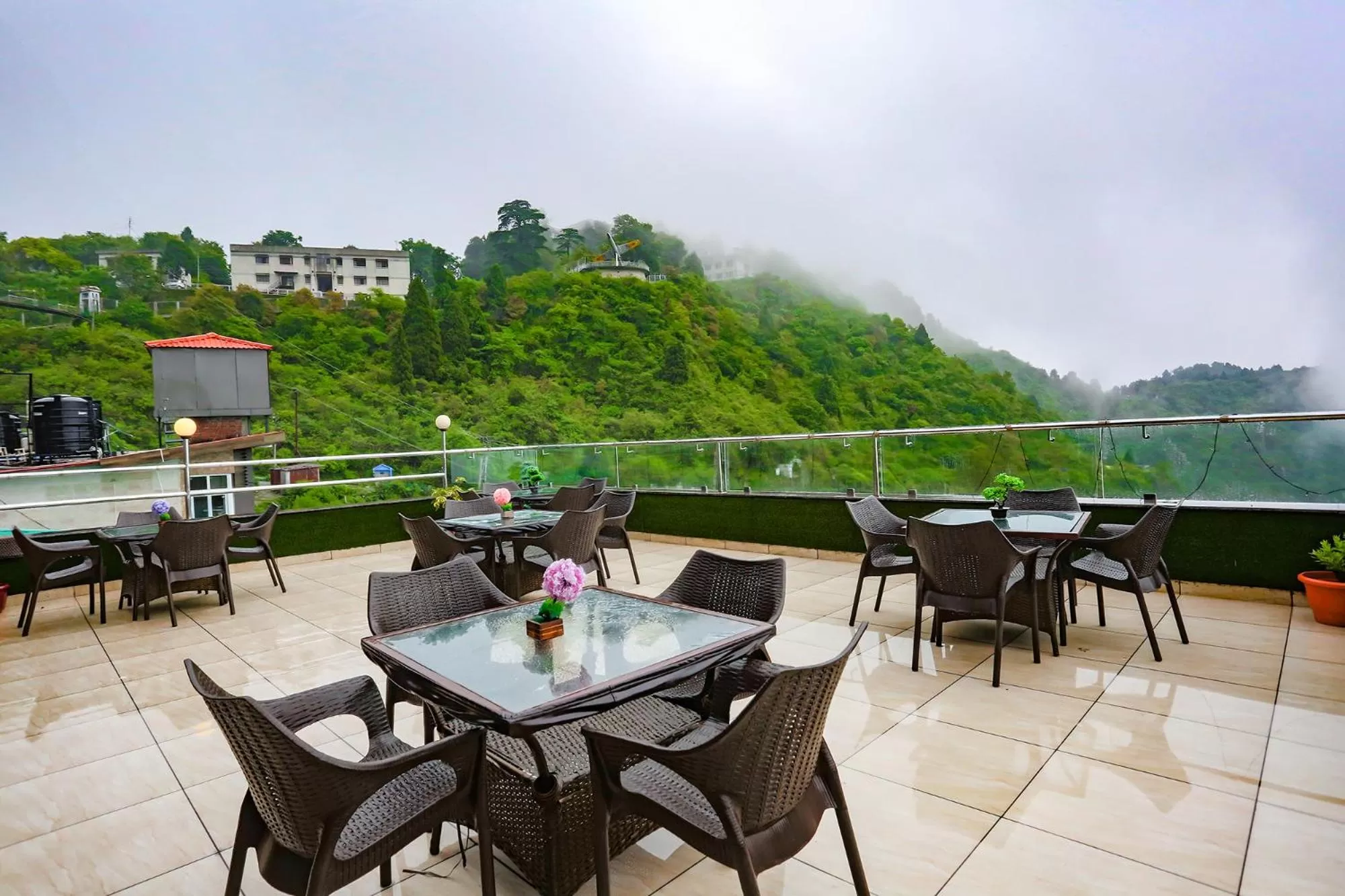 Restaurant/Places to Eat in FabHotel Winter Line Inn