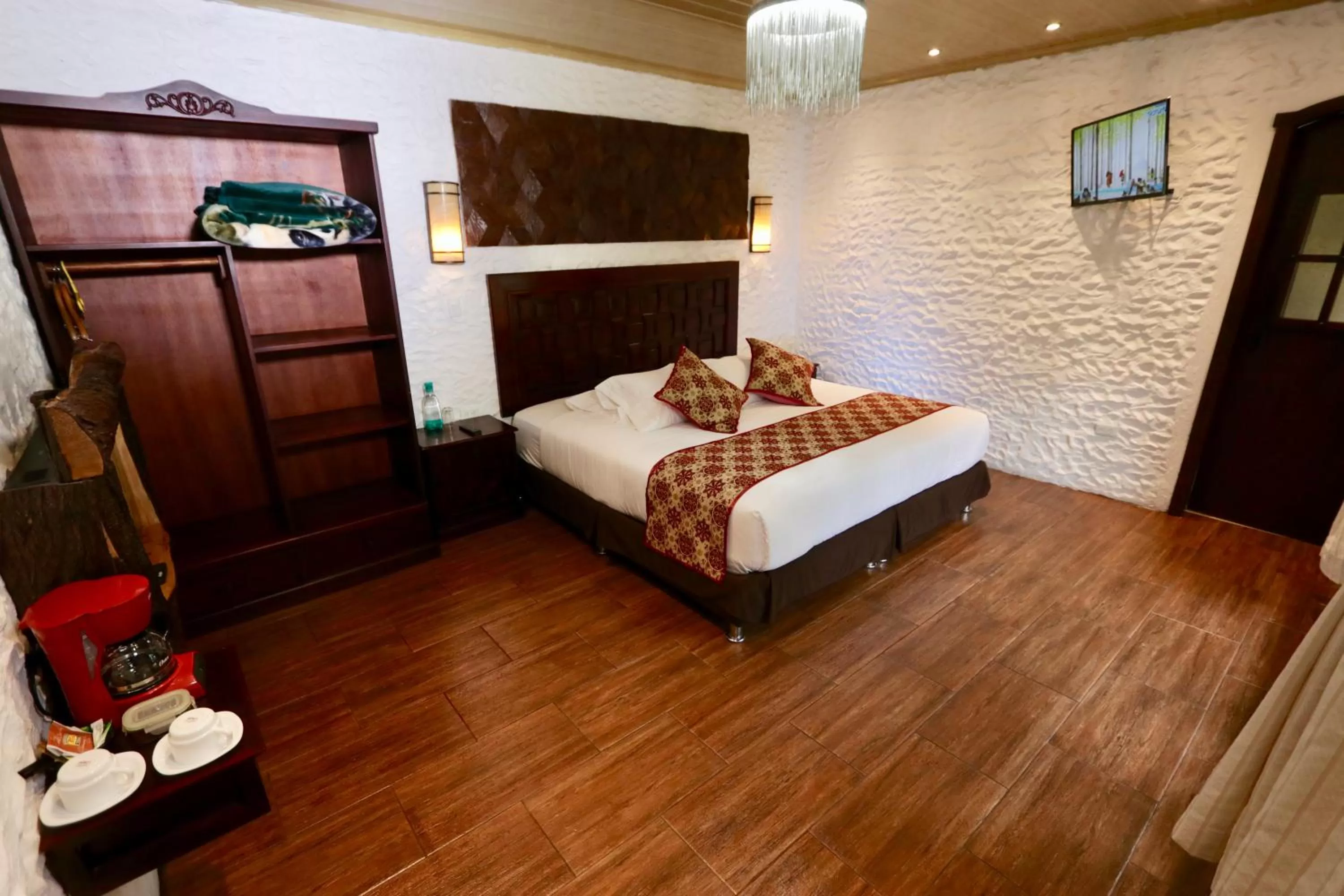 View (from property/room), Bed in Aldea Real Eco Friendly