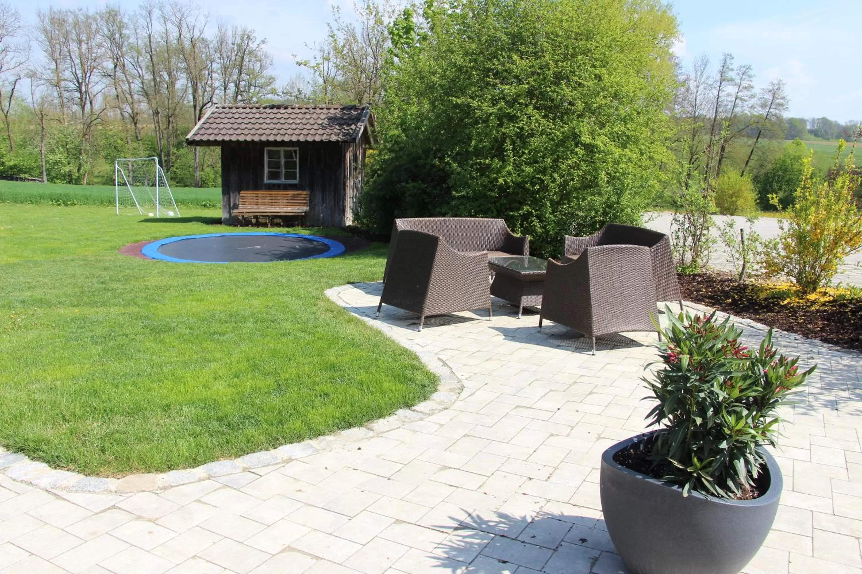 BBQ facilities in Gästehaus Zehmerhof bei Erding