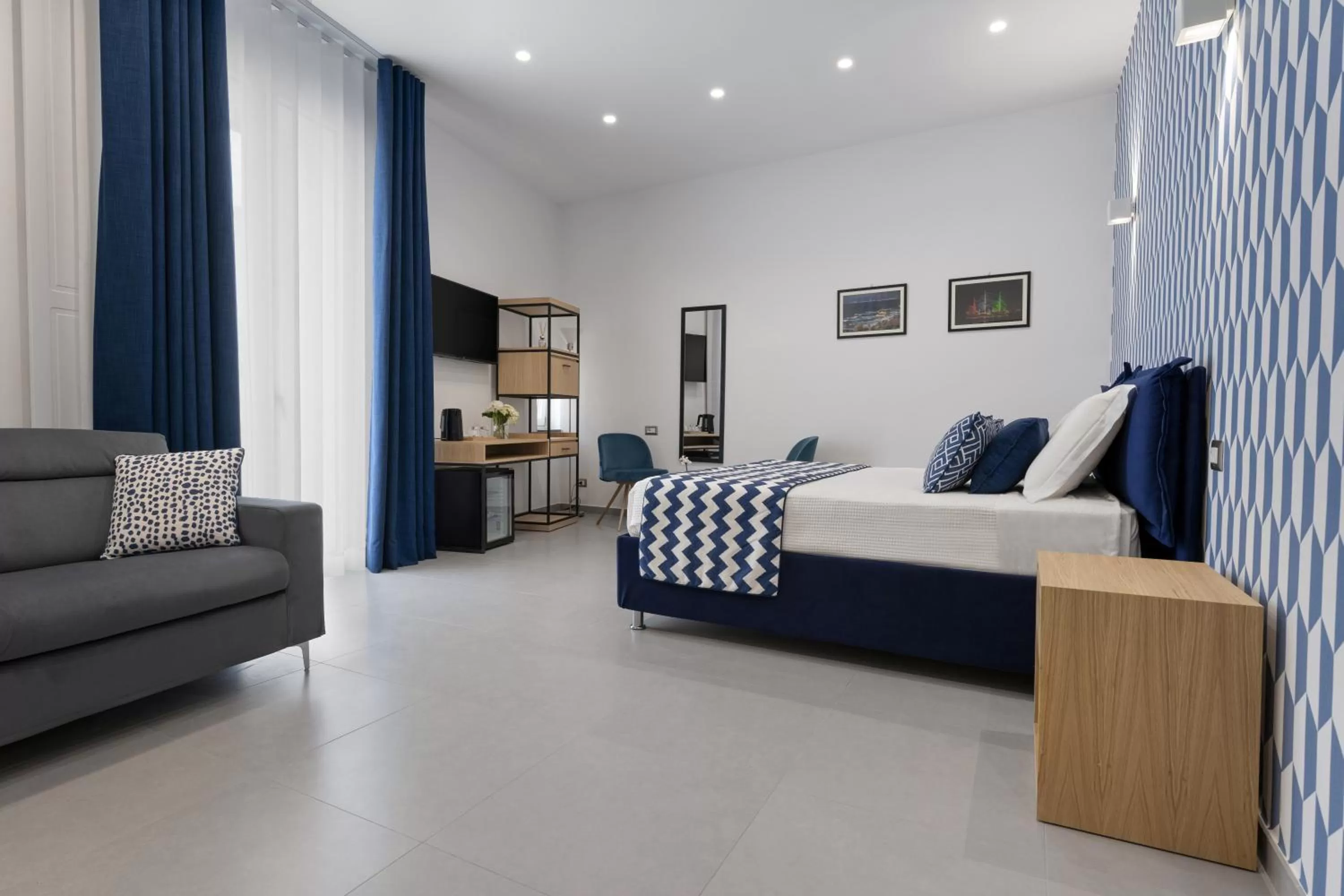 Bed in HSuites Luxury B&B