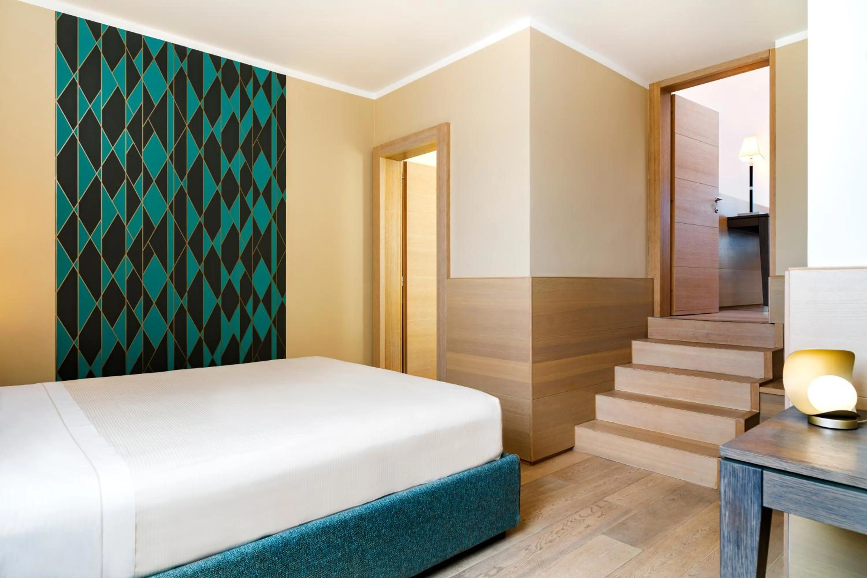 Bed in Grand Hotel Alassio Beach & Spa Resort - The Leading Hotels of the World