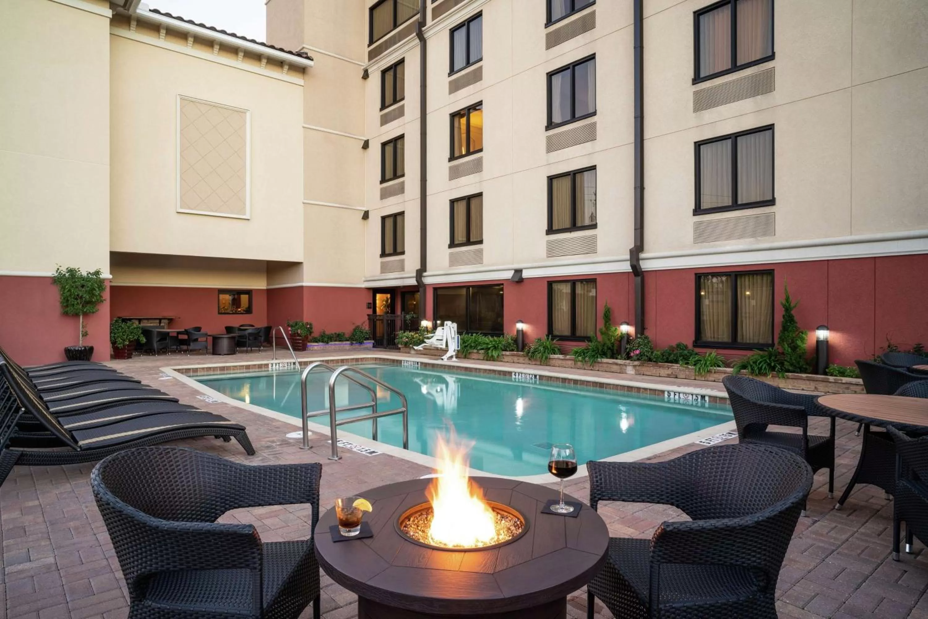 Pool view in DoubleTree by Hilton St. Augustine Historic District