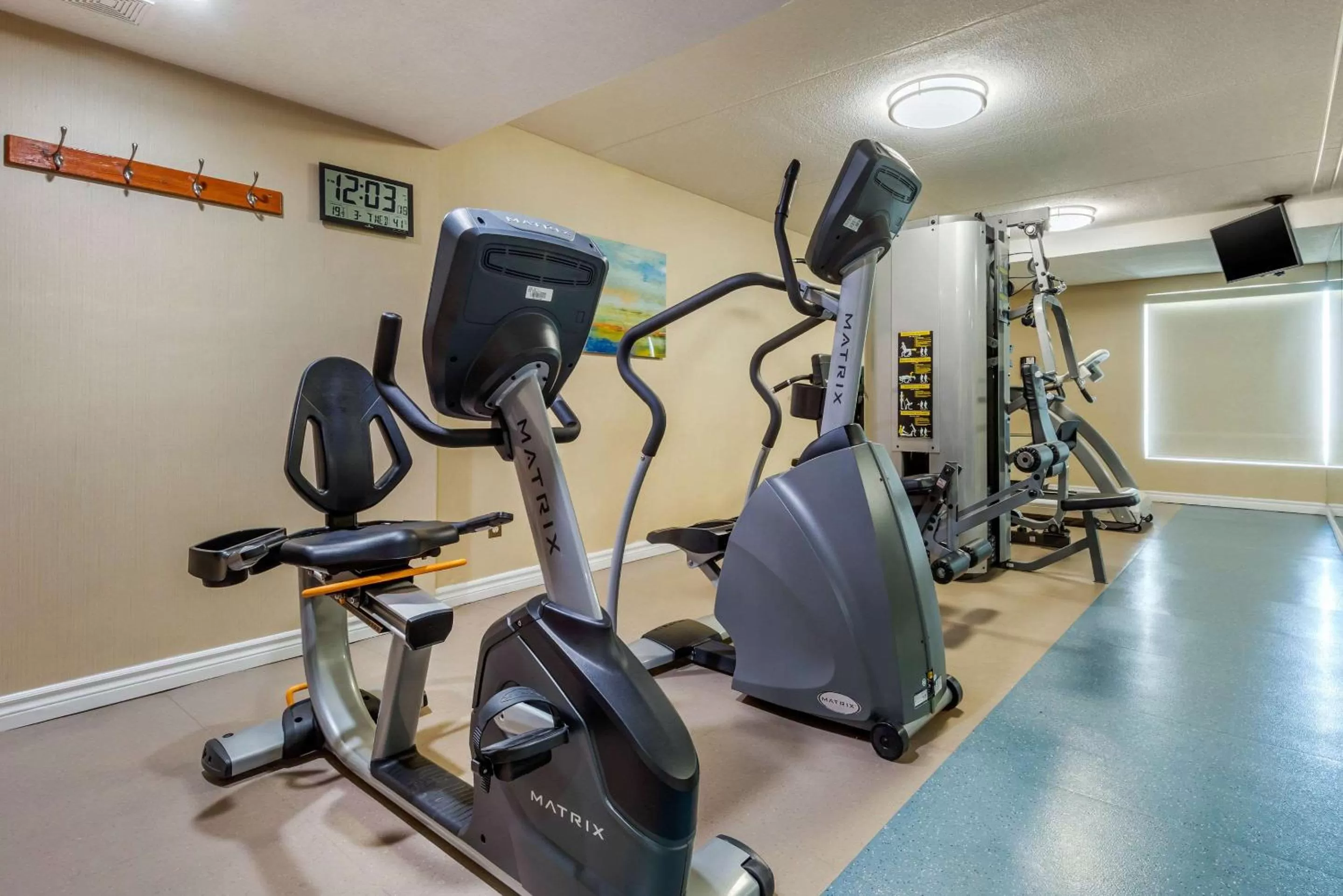 Fitness centre/facilities in Quality Inn & Suites