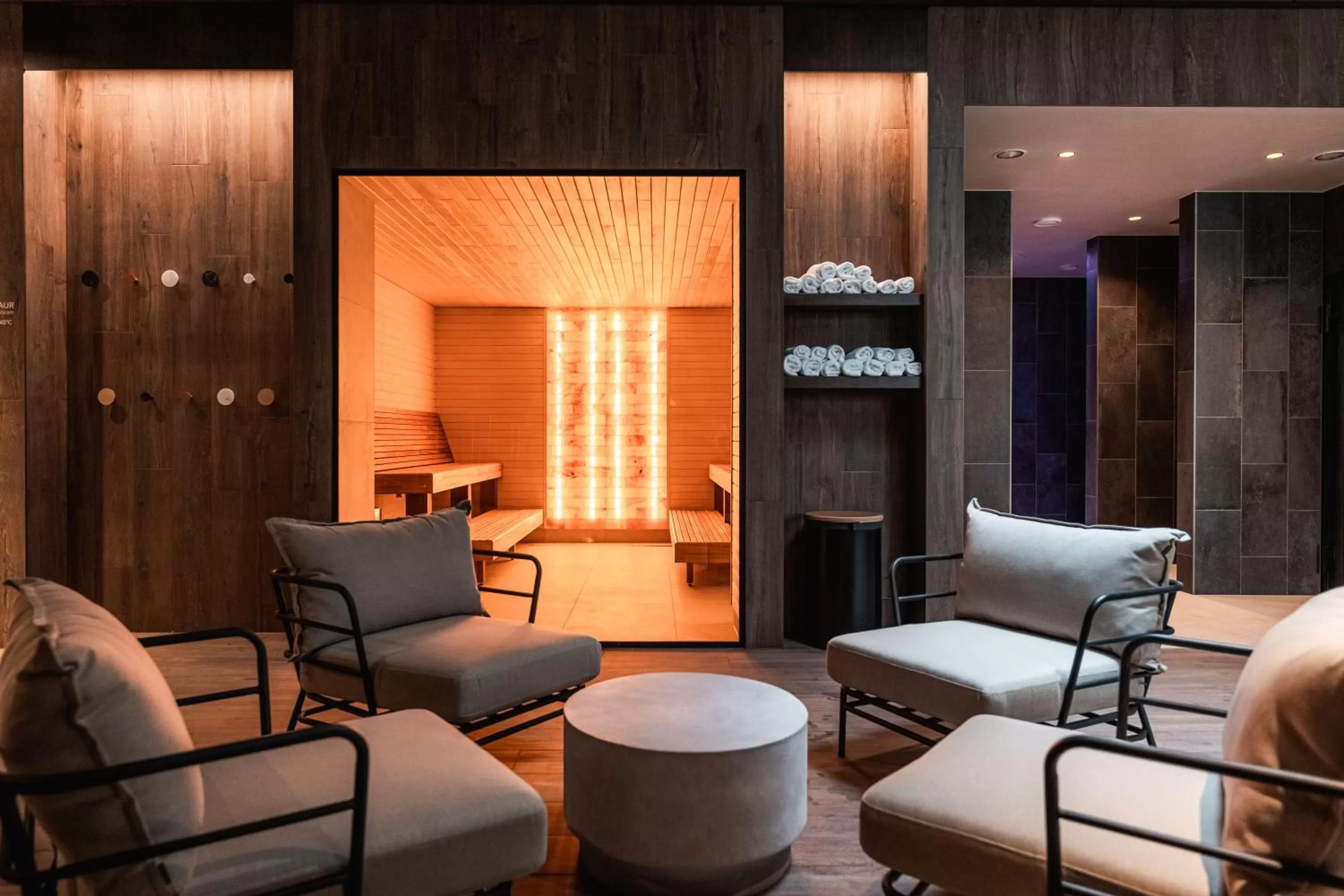 Sauna in Meri Seaside Hotel & SPA