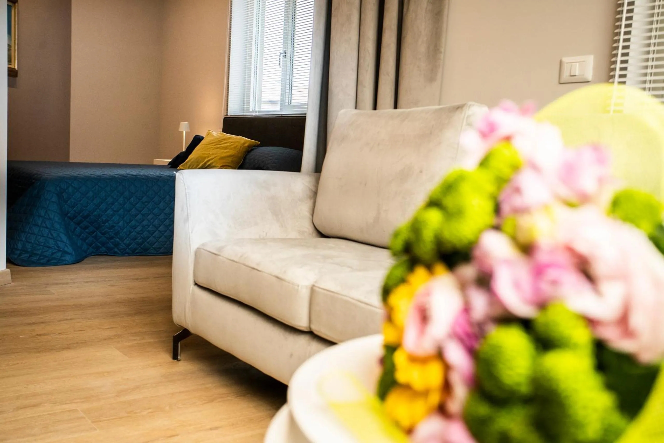 Living room in Hotel Delta