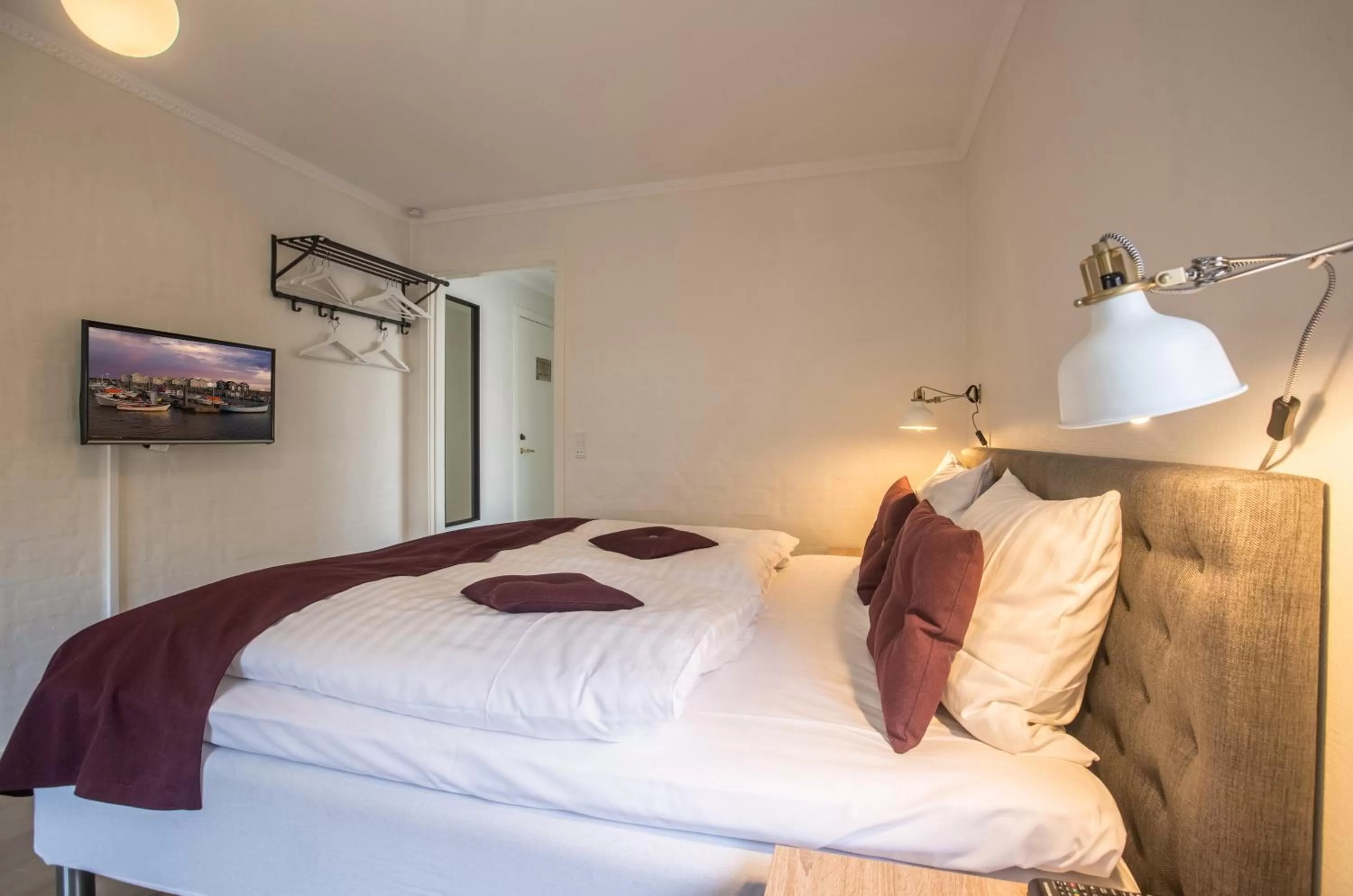 Bed in Hotel Postgaarden i Mariager