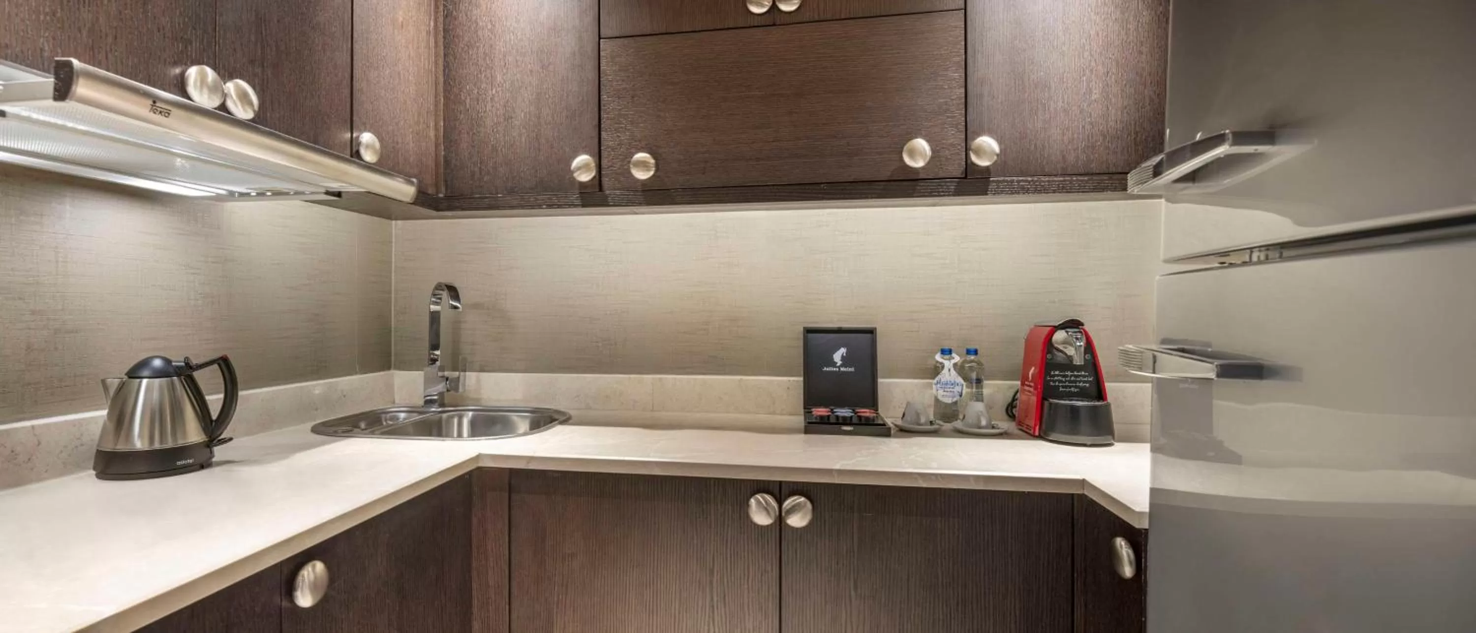 Kitchen or kitchenette in Ankara HiltonSA
