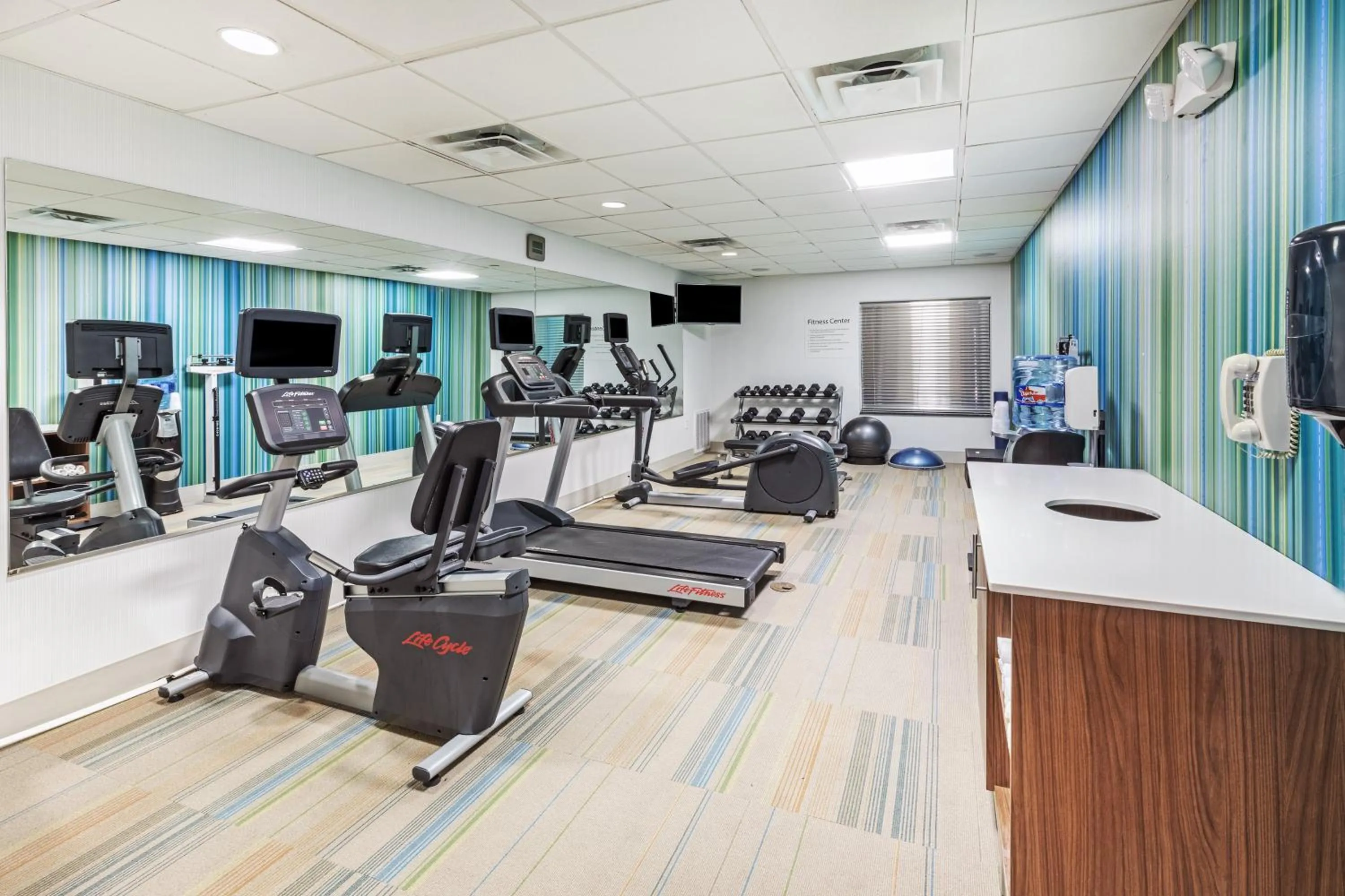 Fitness centre/facilities in Holiday Inn Express Hotel & Suites Austin NE-Hutto by IHG