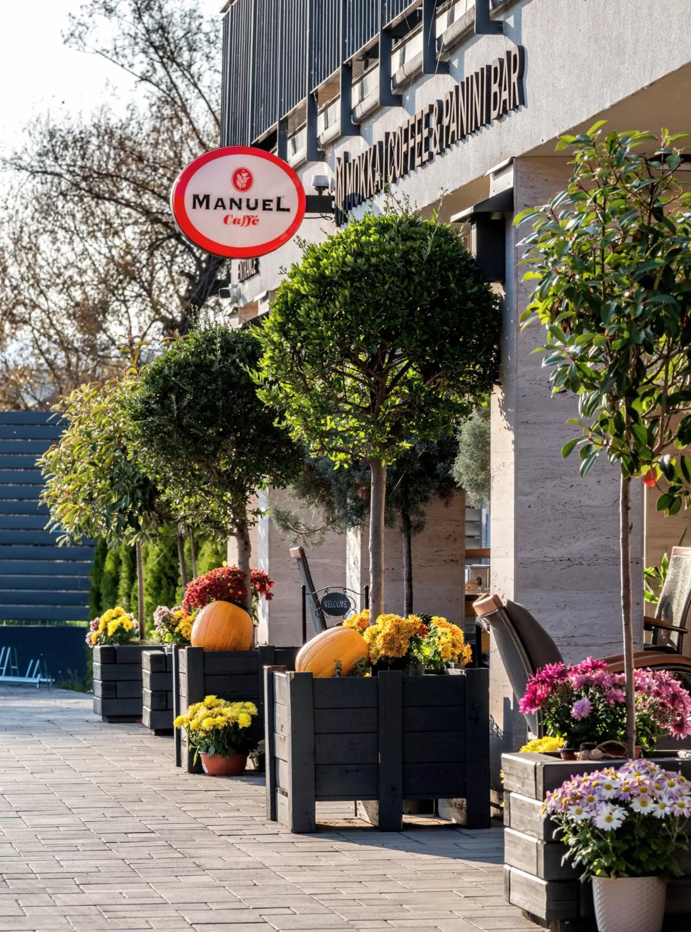 Garden view in Mokka House Panzió