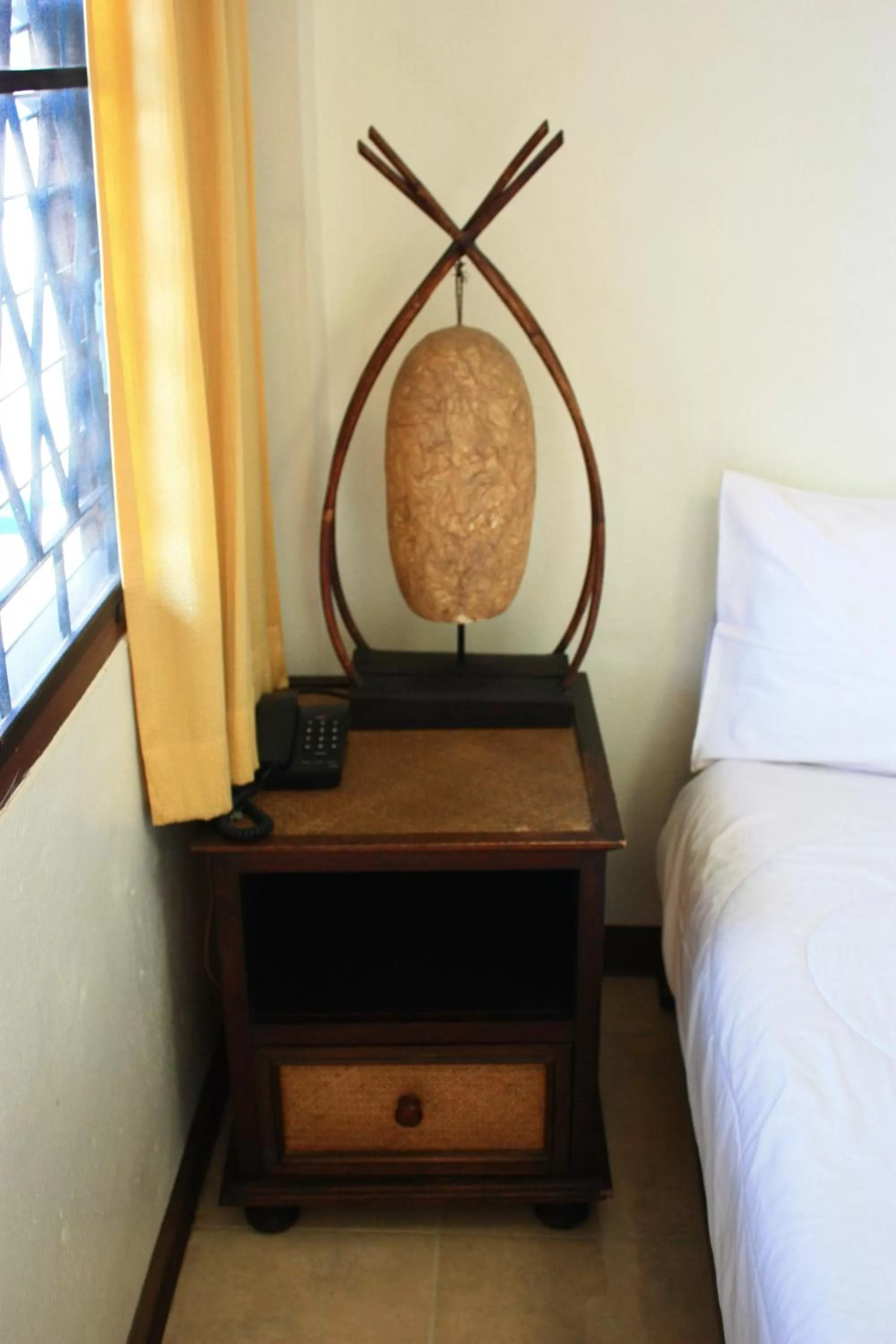 Bed in โรงแรมตีฆ้อง - Tri Gong Hotel