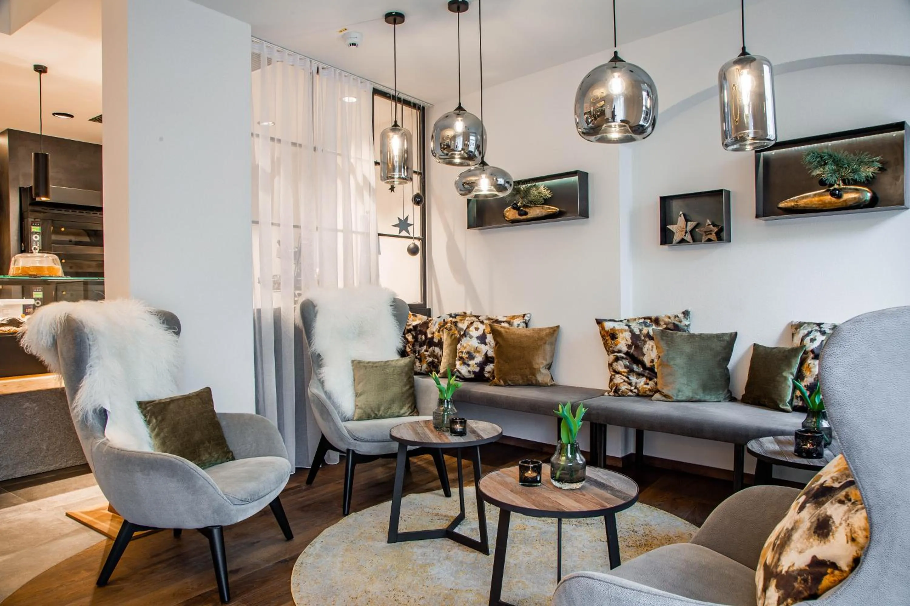 Lobby or reception in Hotel Zum Stemplinger Hansl