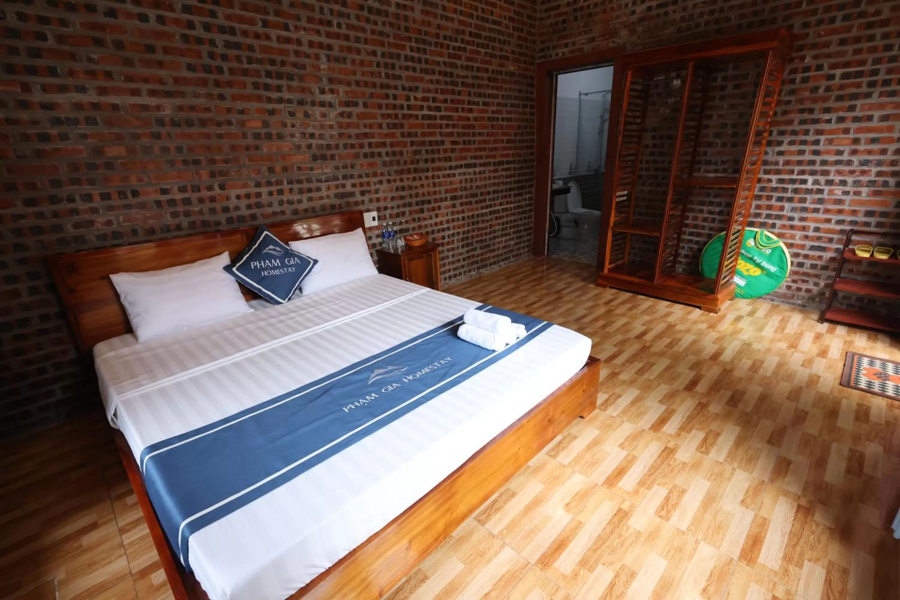 Bed in Phạm Gia Homestay Ecogarden