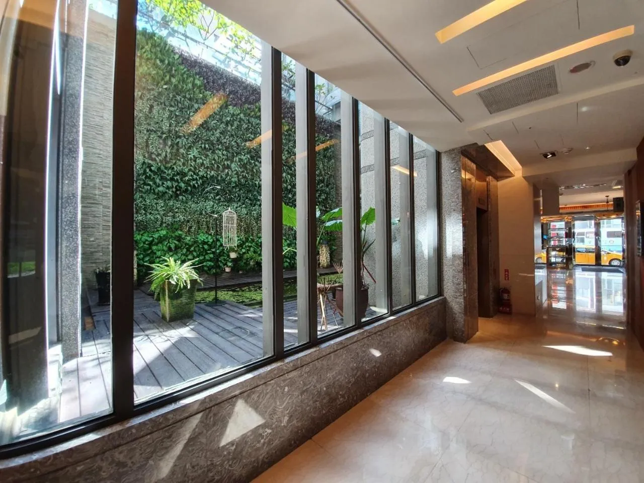 Lobby or reception in Azure Hotel