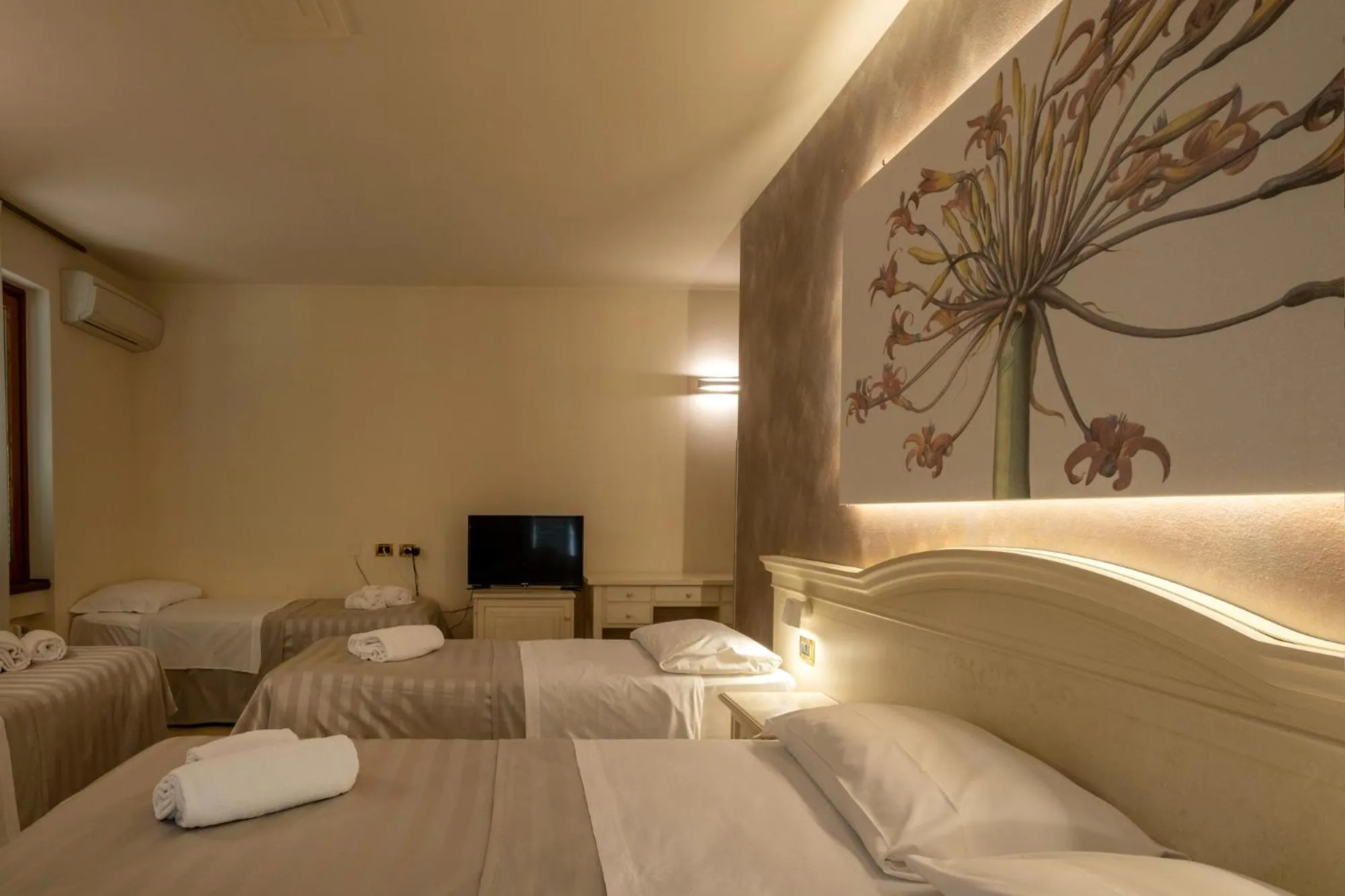 Bed in Hotel San Lorenzo