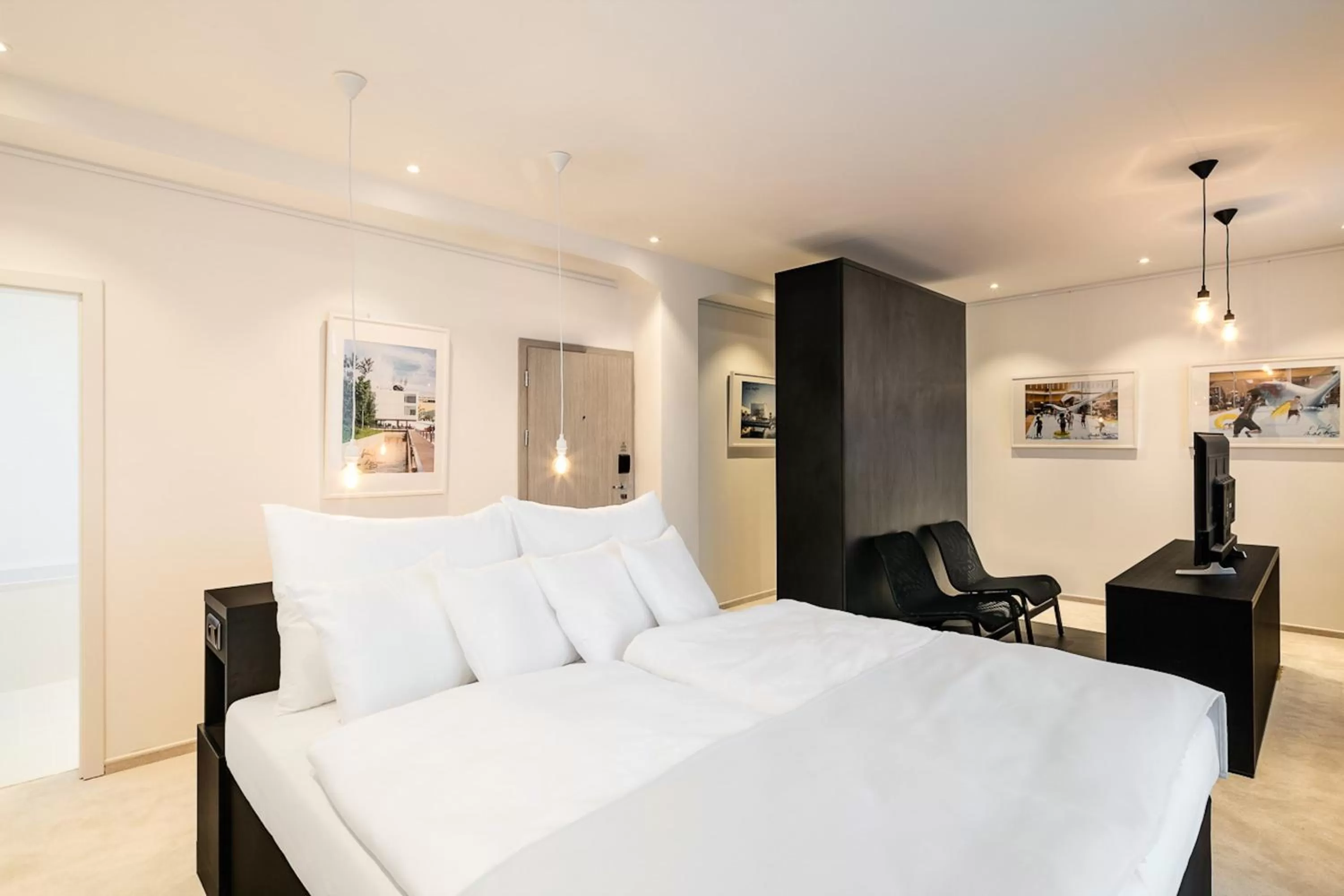 Bed in Pytloun Grand Hotel Imperial