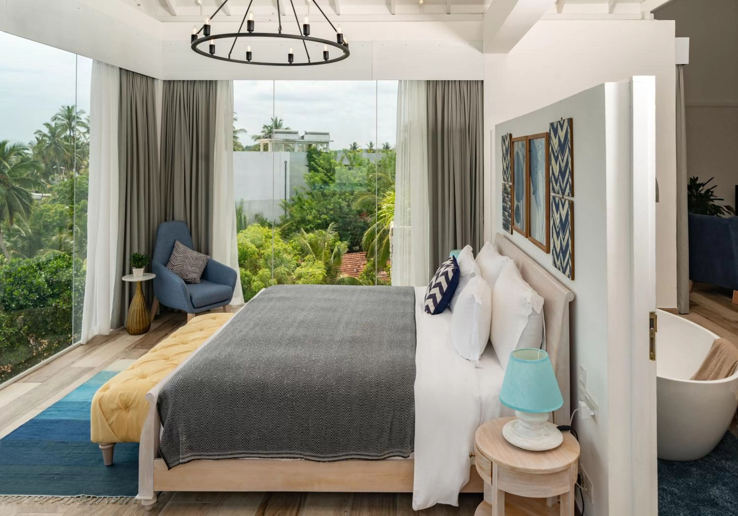 Bedroom, Bed in Triple O Six