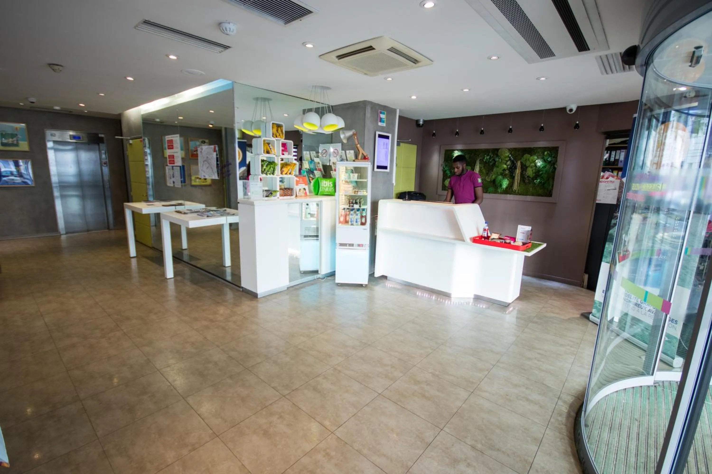Lobby or reception in ibis Styles Paris Tolbiac Bibliotheque