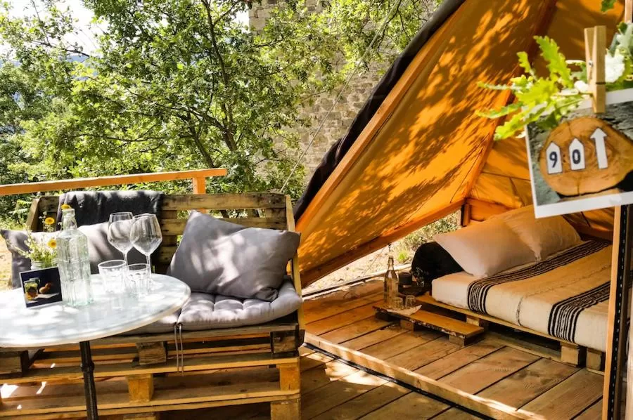 Seating Area in novanta nature retreat