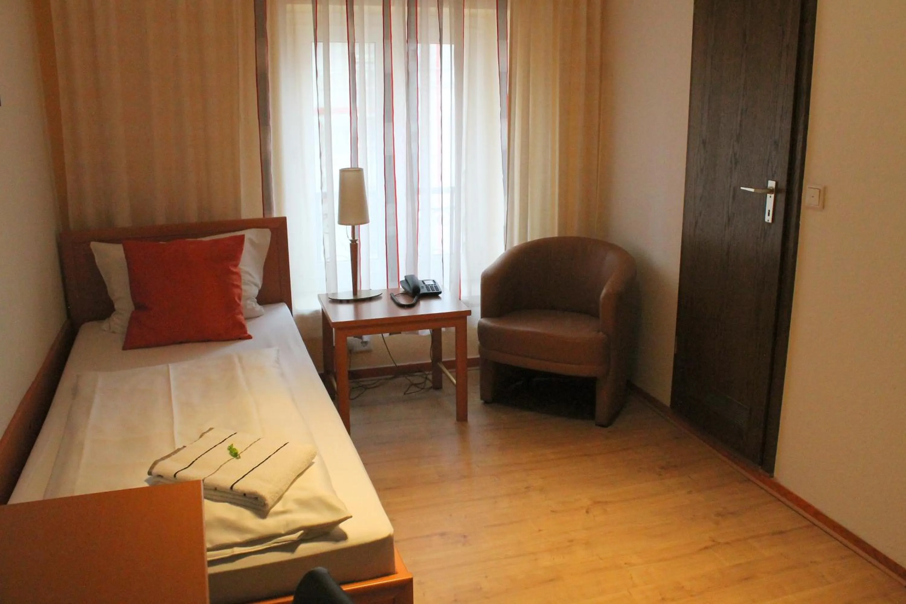 Bed in Hotel Weidenhof