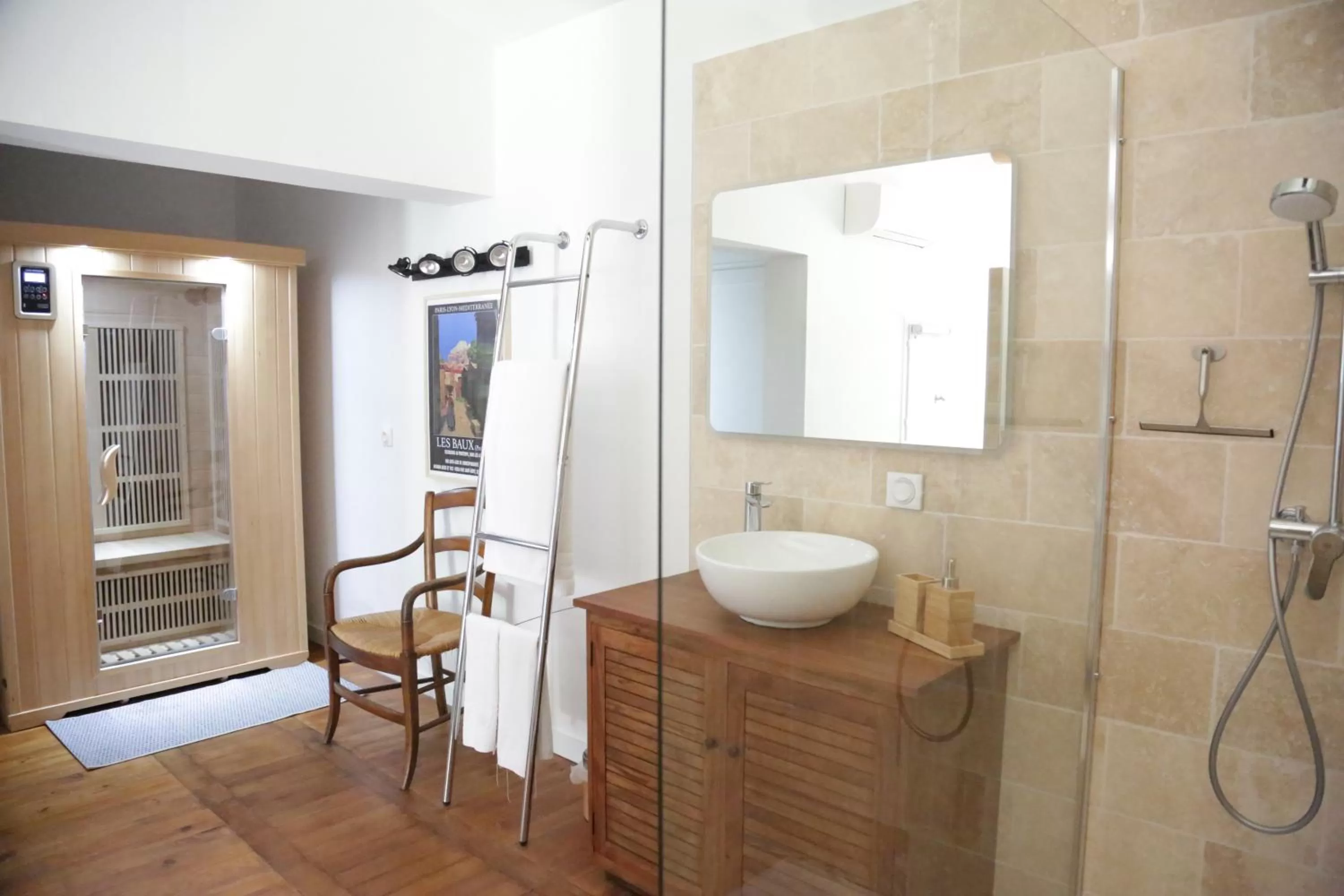 Shower in Le Pavillon Vert - B&B