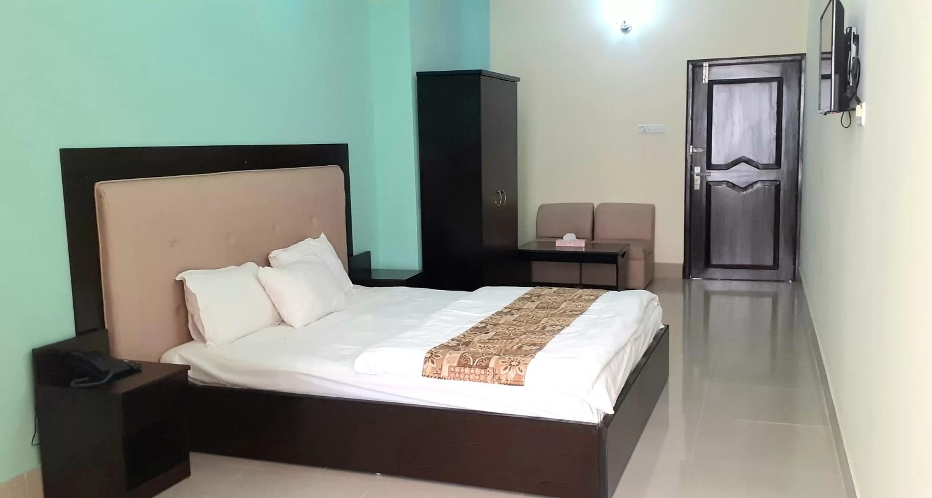 Bed in Grand Surma Hotel