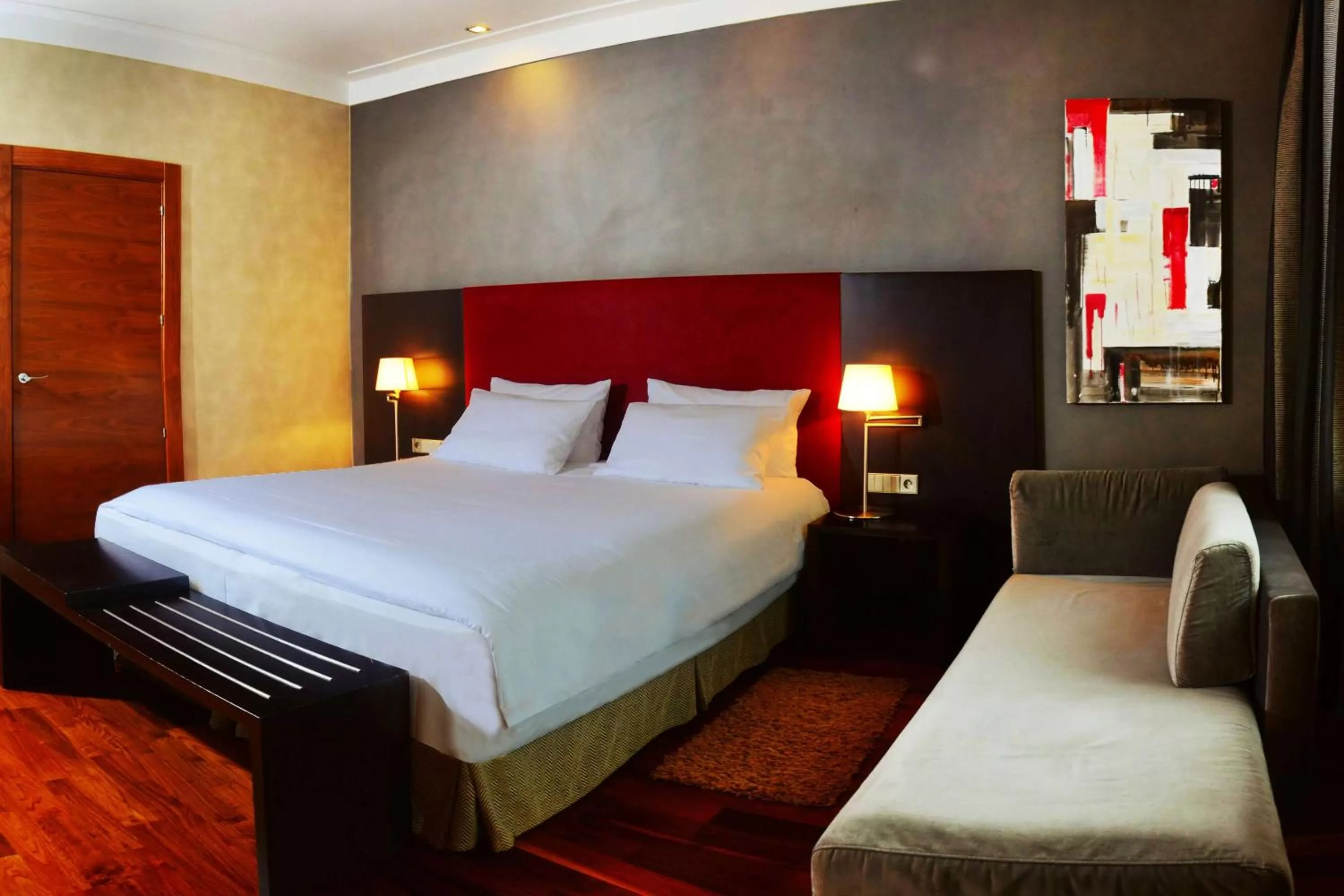 Photo of the whole room, Bed in Hotel NH Poznan