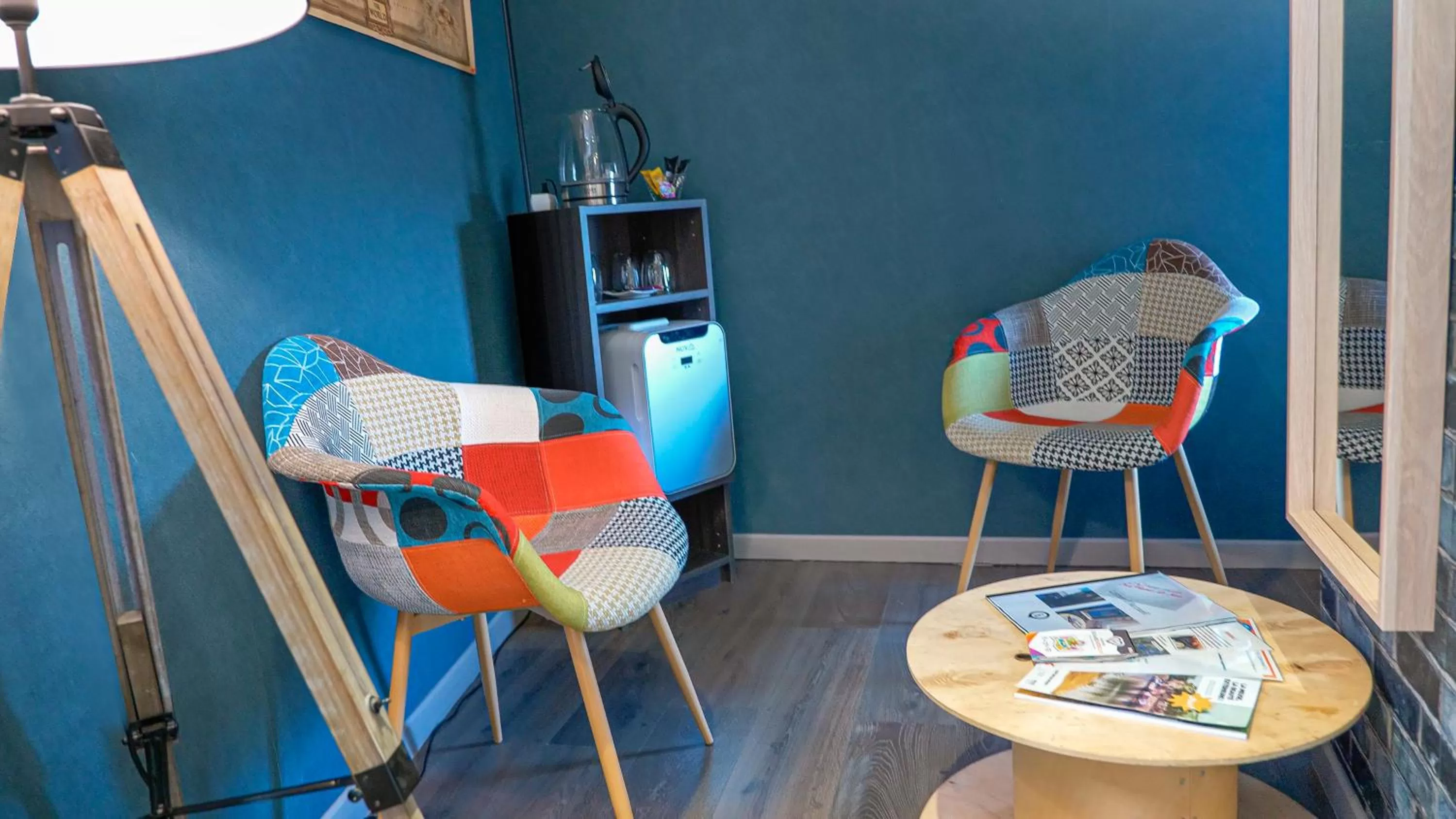 Seating area in Chambre d'hôte et gîte chez Thomas et John