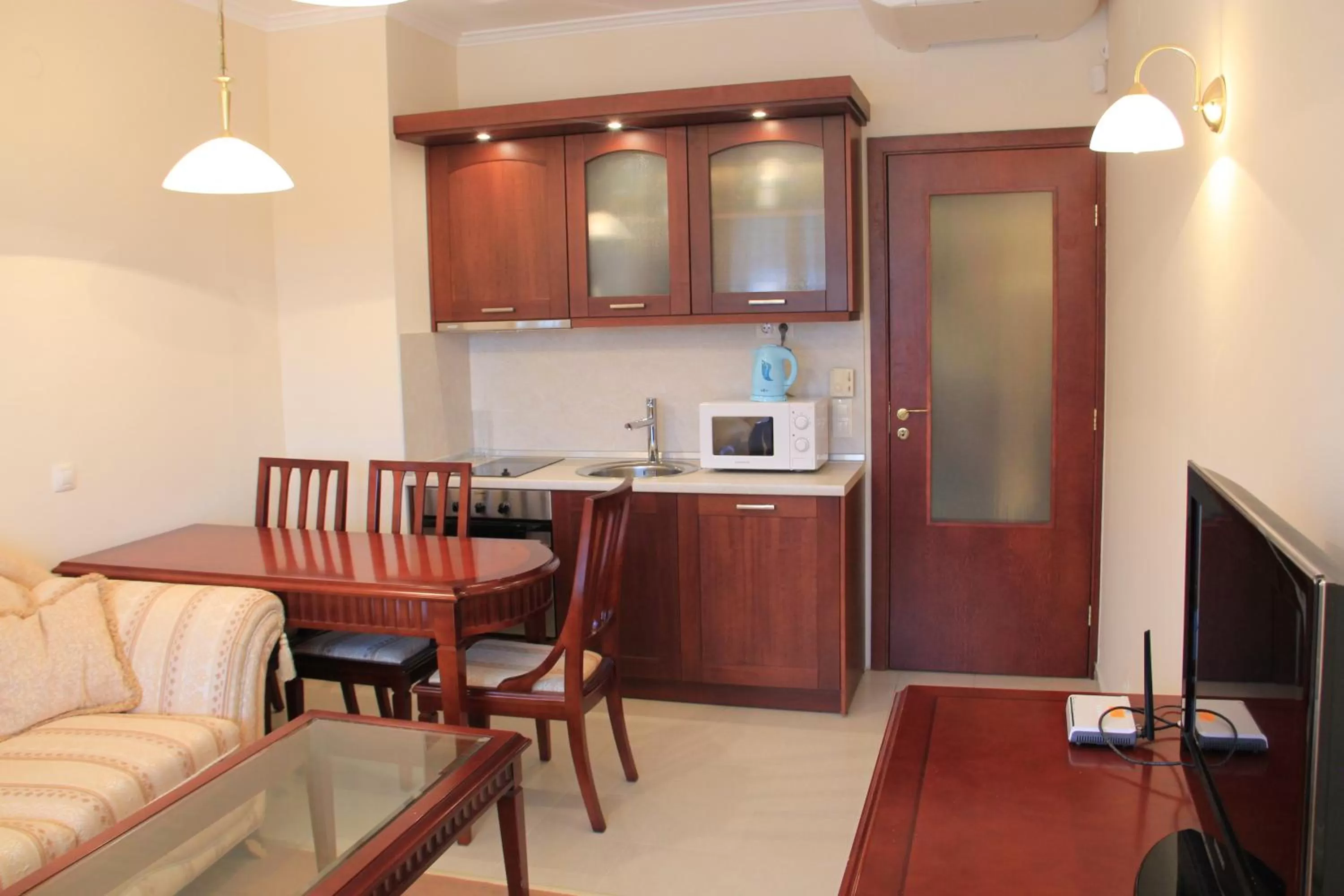 Kitchen/Kitchenette in Downtown Bansko Resort