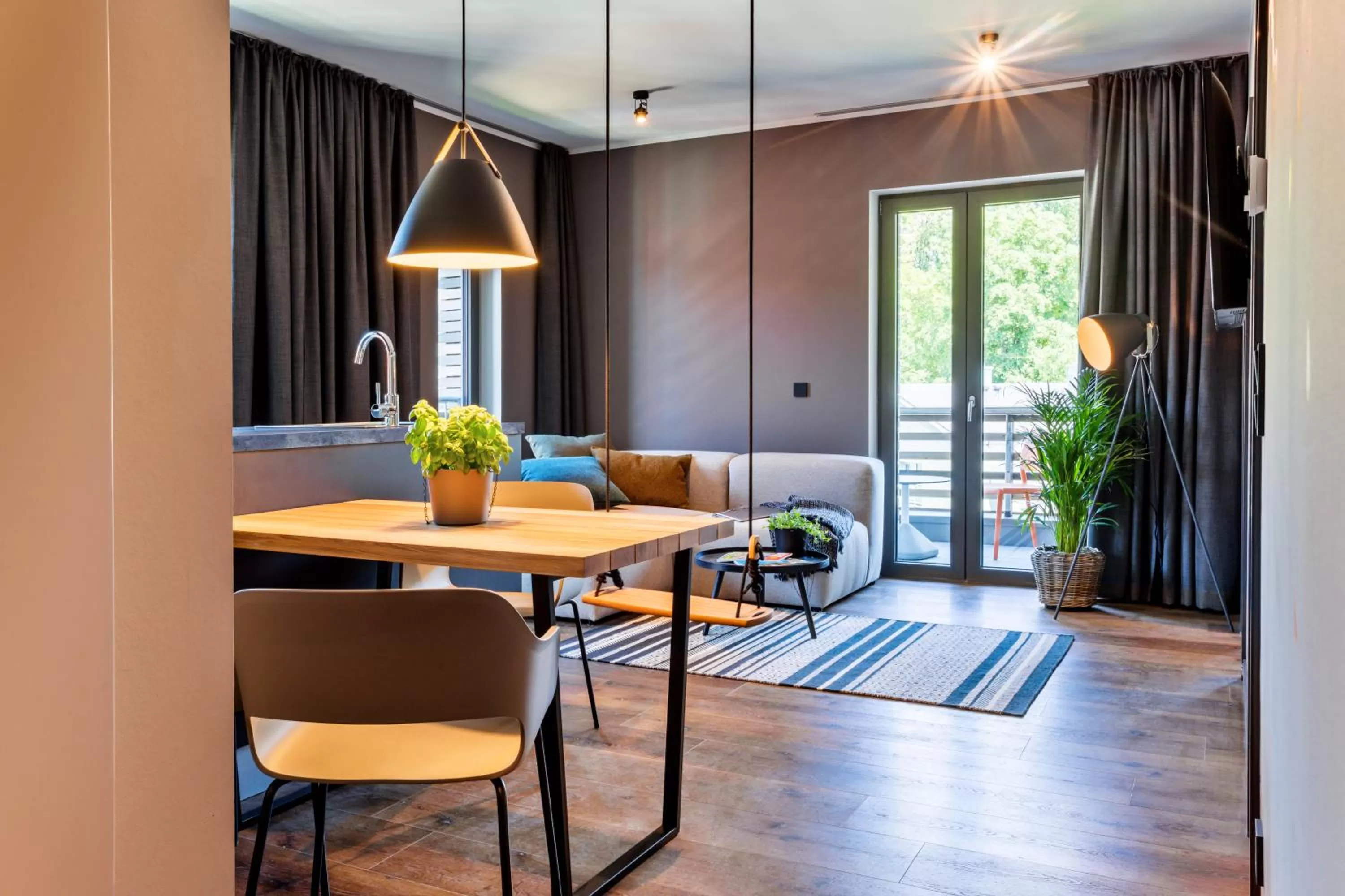 Living room in EchtZeit - Dein Hotelquartier