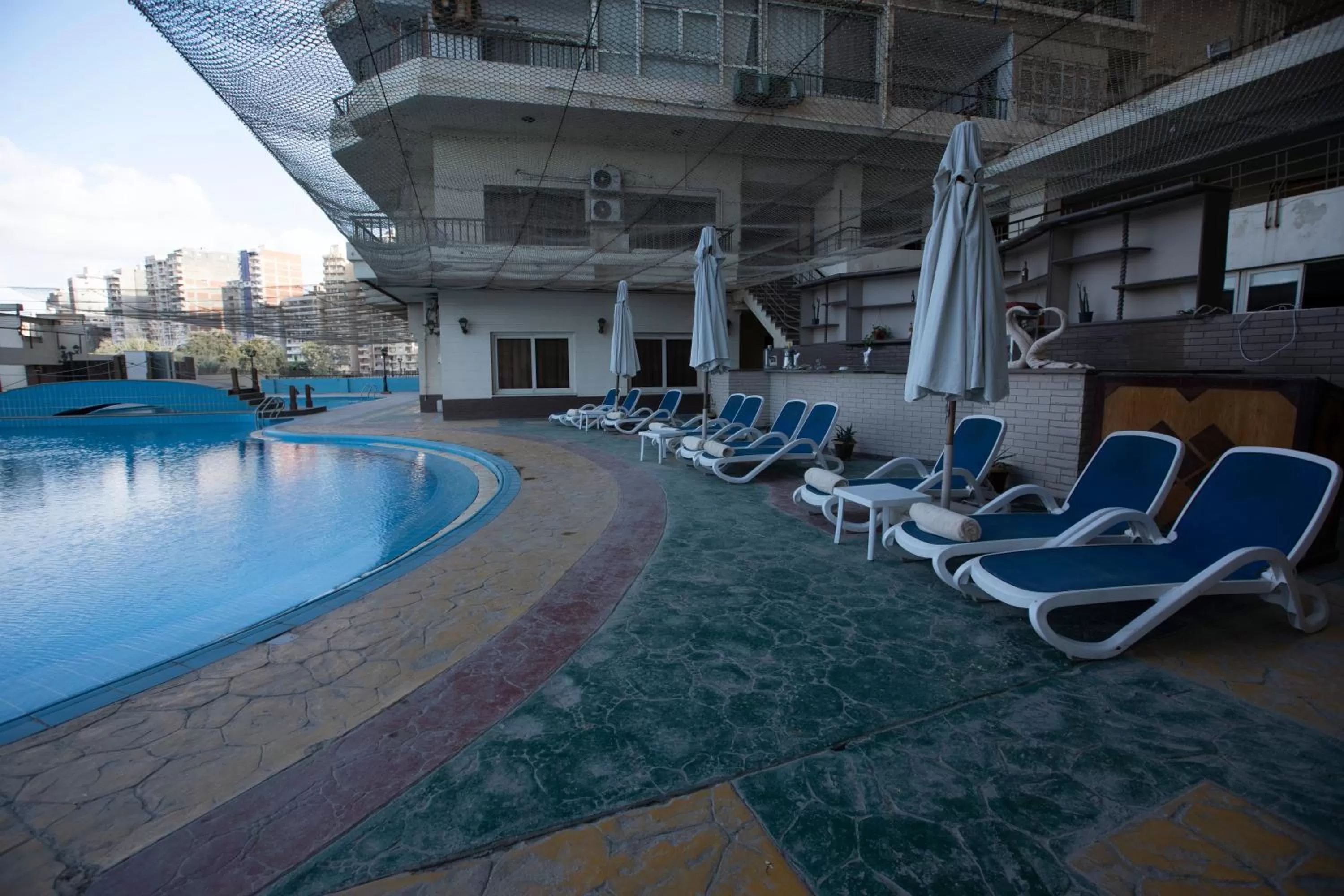 Swimming pool in AIFU Hotel El Montazah Alexandria